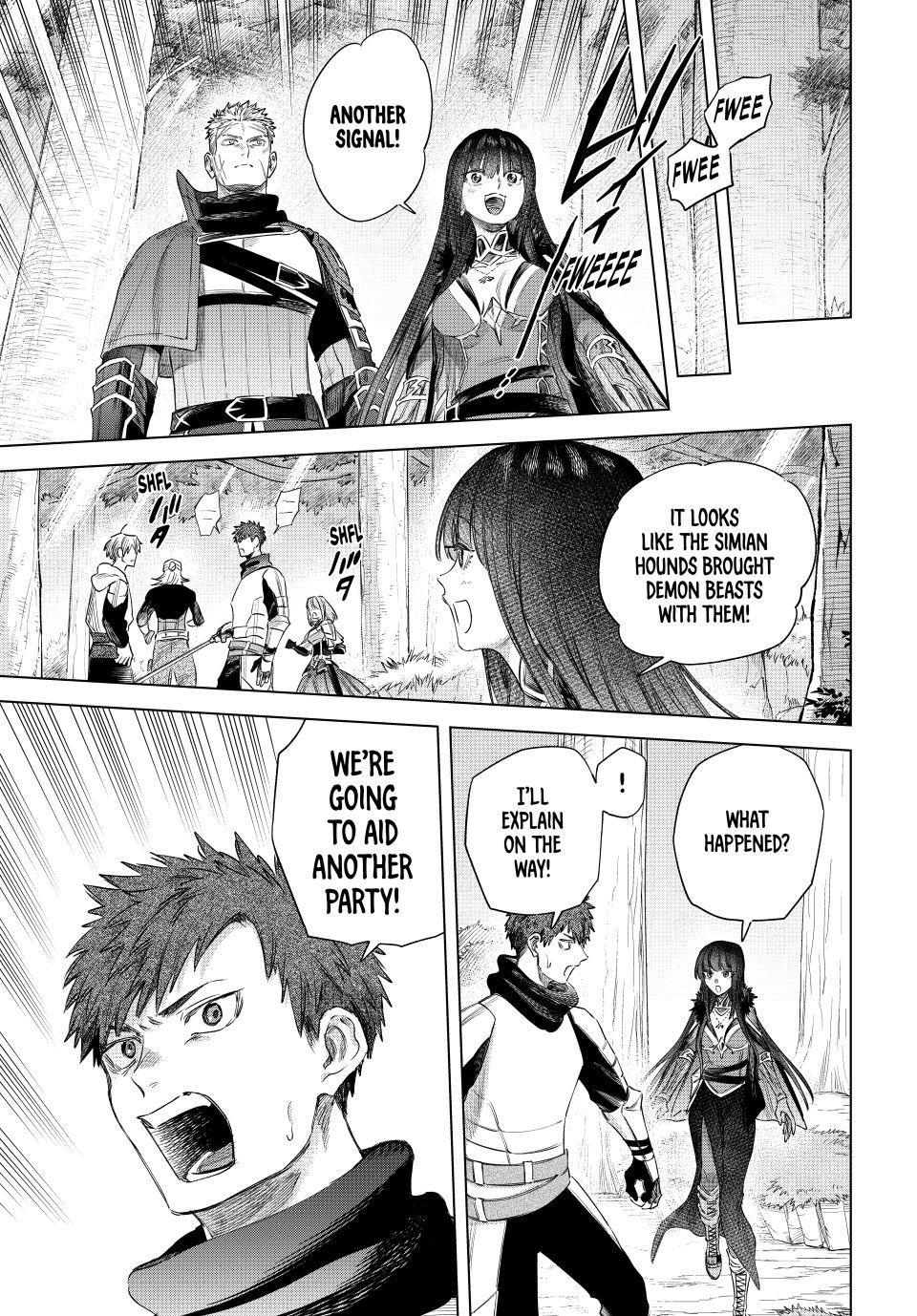 The Witch and the Mercenary chapter 74 page 22