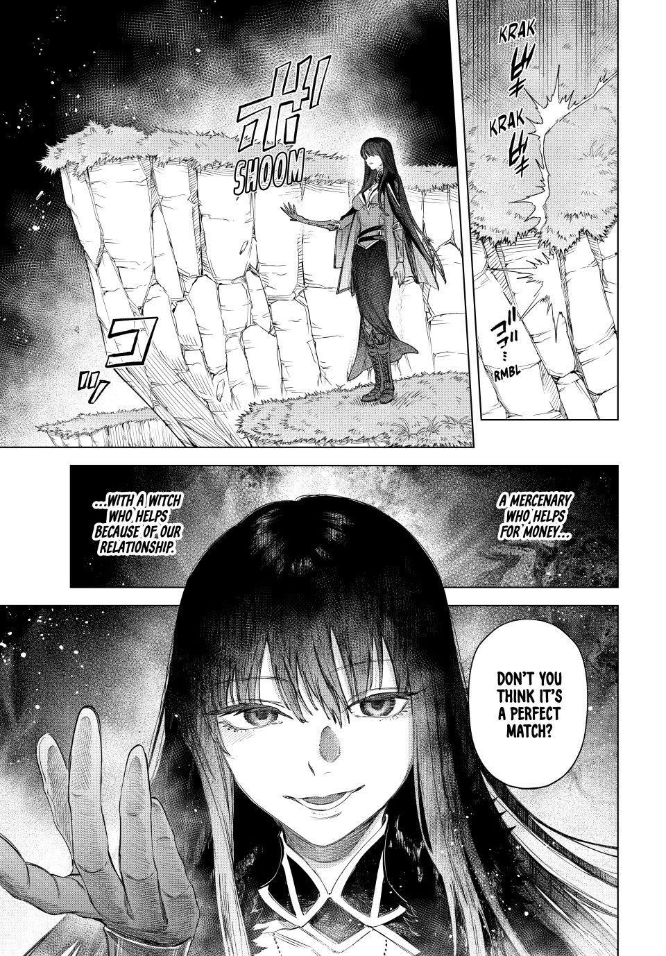 The Witch and the Mercenary chapter 74 page 28