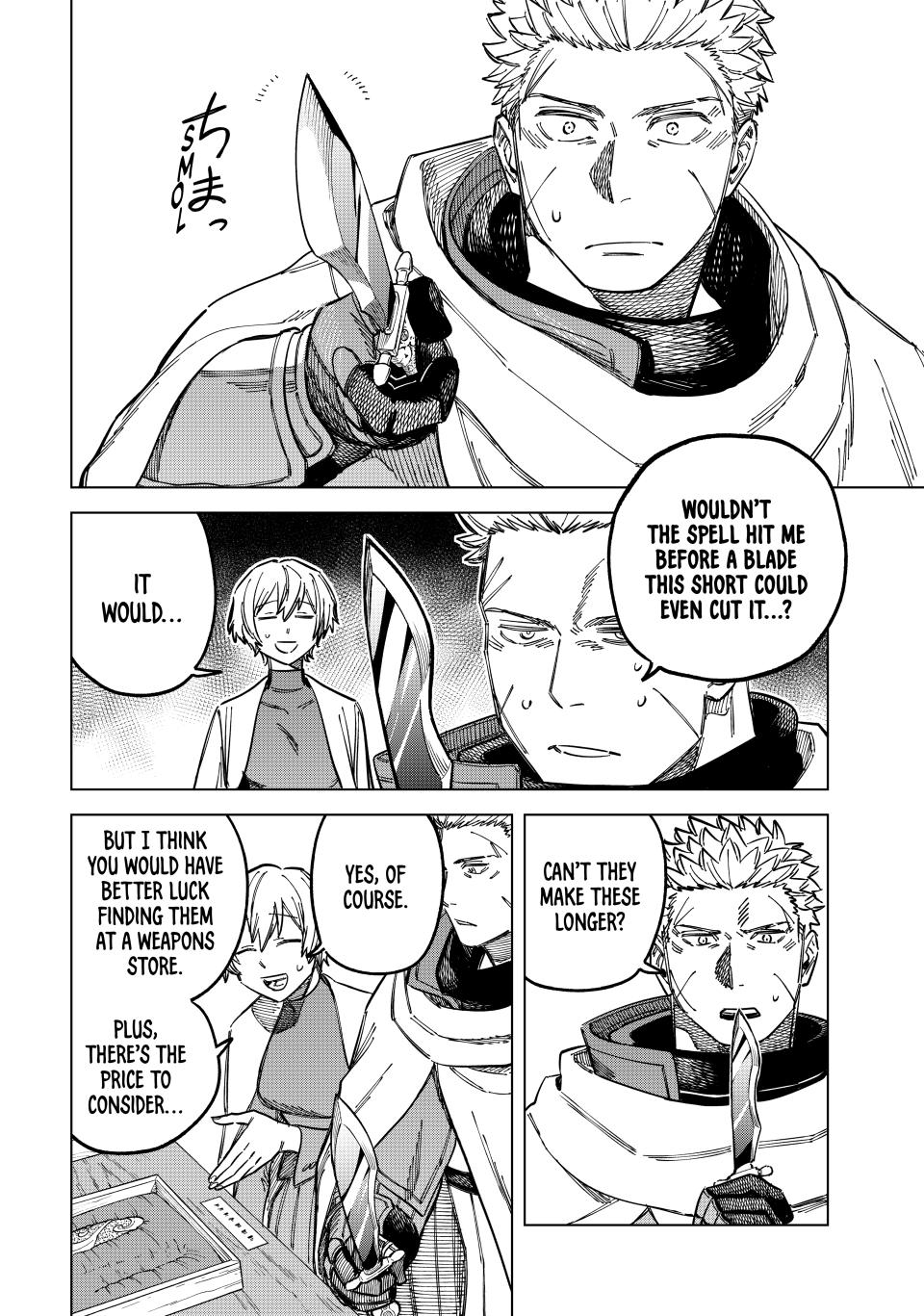 The Witch and the Mercenary chapter 8 page 8