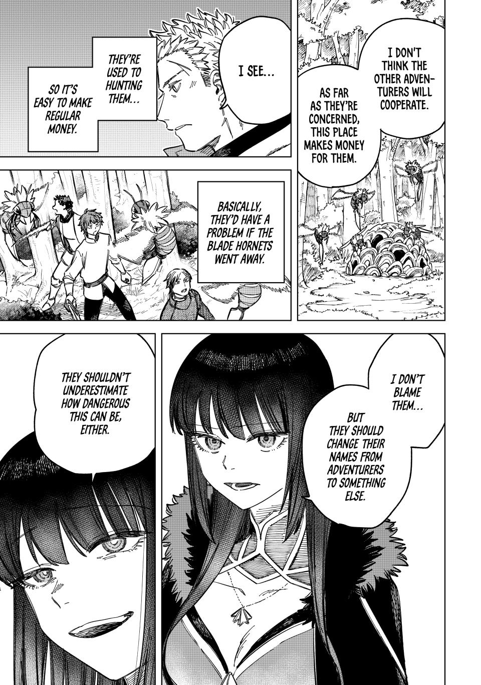 The Witch and the Mercenary chapter 9 page 3