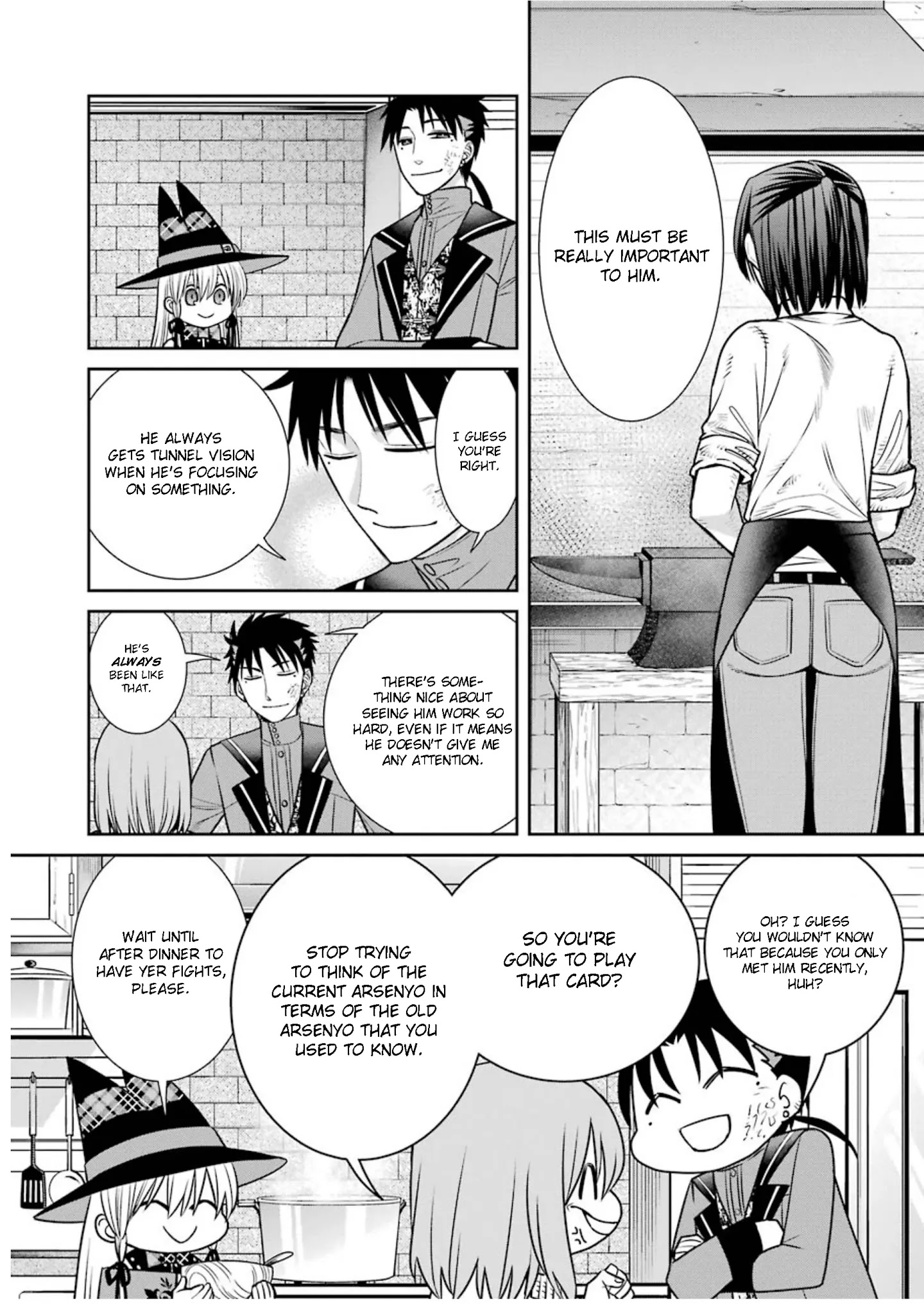 The Witch's Servant and The Demon Lords Horns chapter 74 page 8