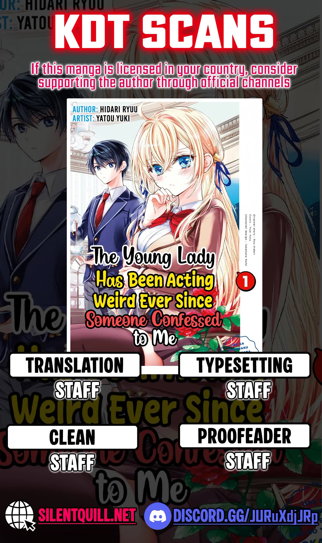 The Young Lady Has Been Acting Weird Ever Since Someone Confessed to Me chapter 7 page 1