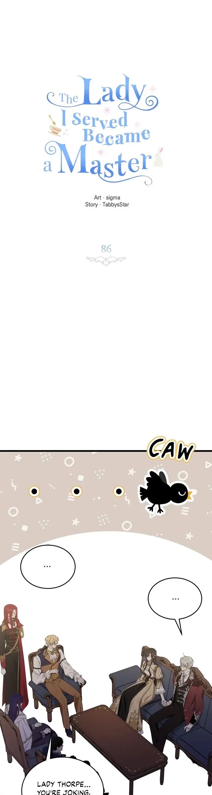 The Young Lady I Served Became a Young Master chapter 86 page 3