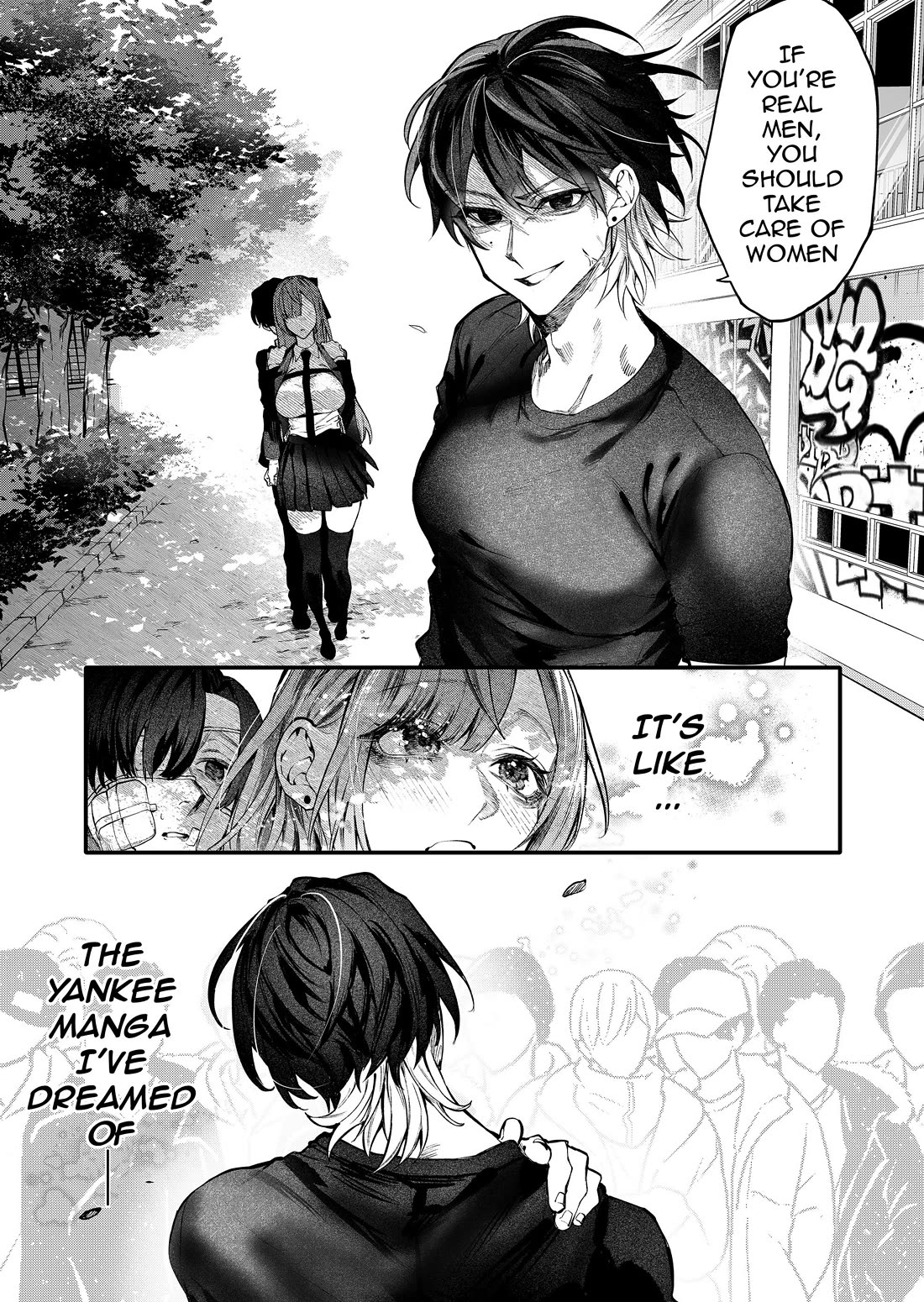 The Young Lady in a Delinquent High School chapter 5 page 2