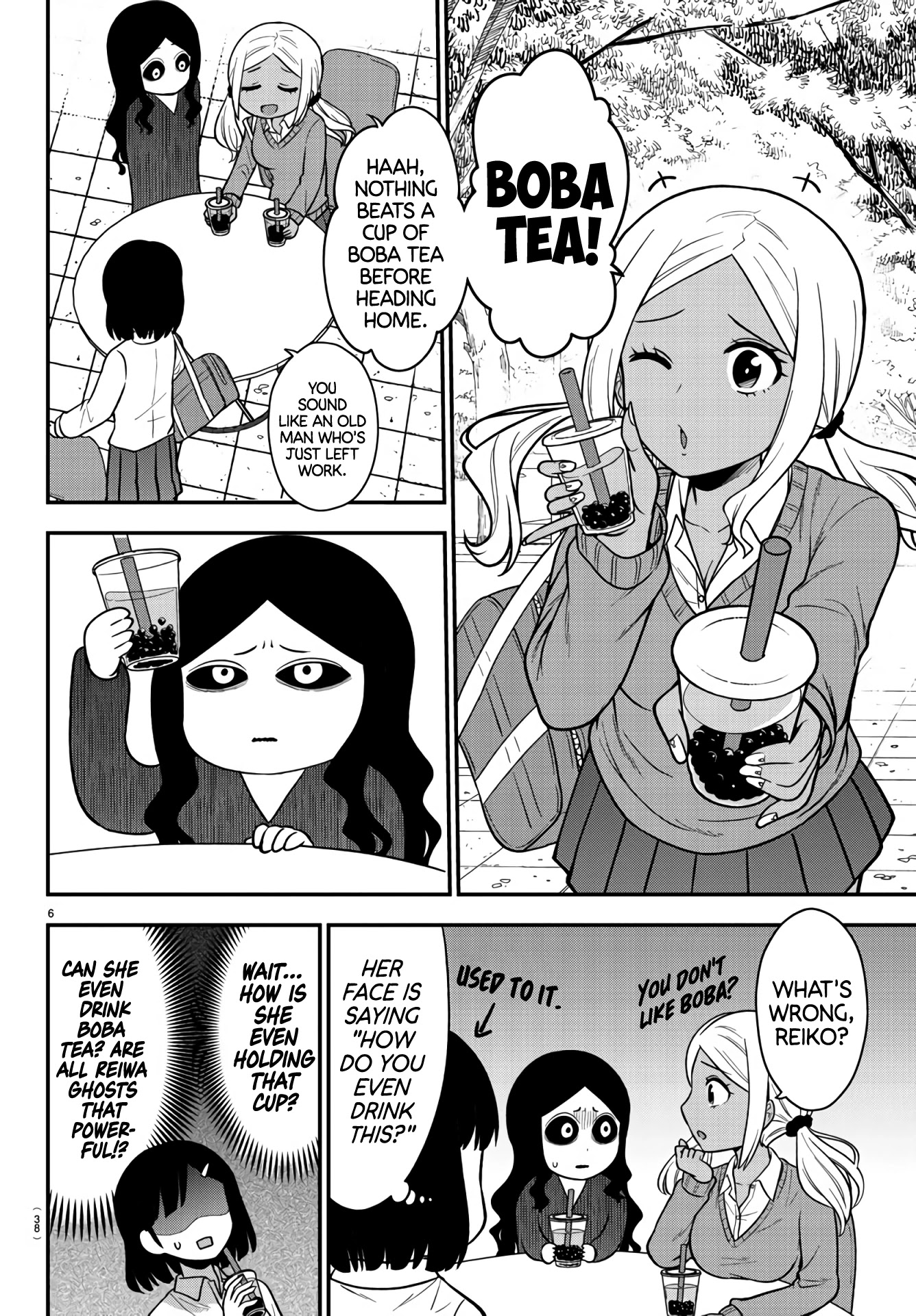 There's a Ghost behind that Gyaru chapter 2 page 6