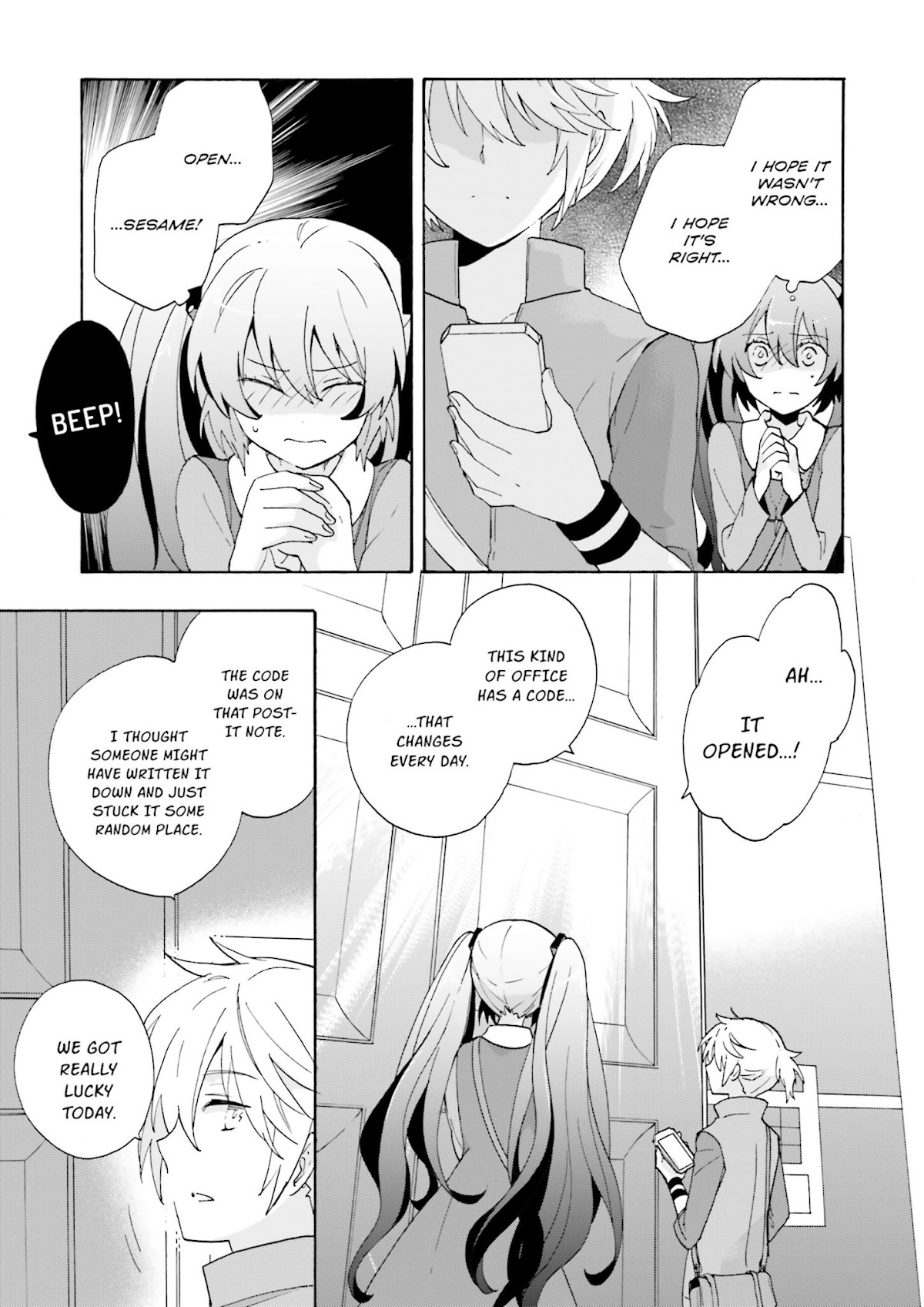 This is the Happiness and Peace of Mind Committee. chapter 6 page 19