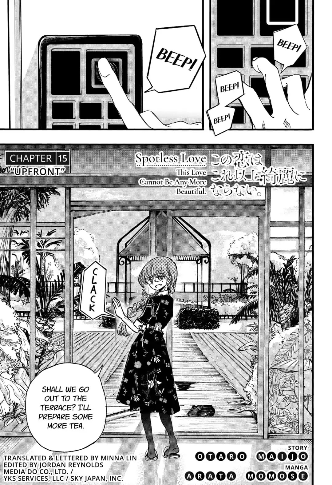 This Love Cannot Be Any More Beautiful chapter 15 page 1