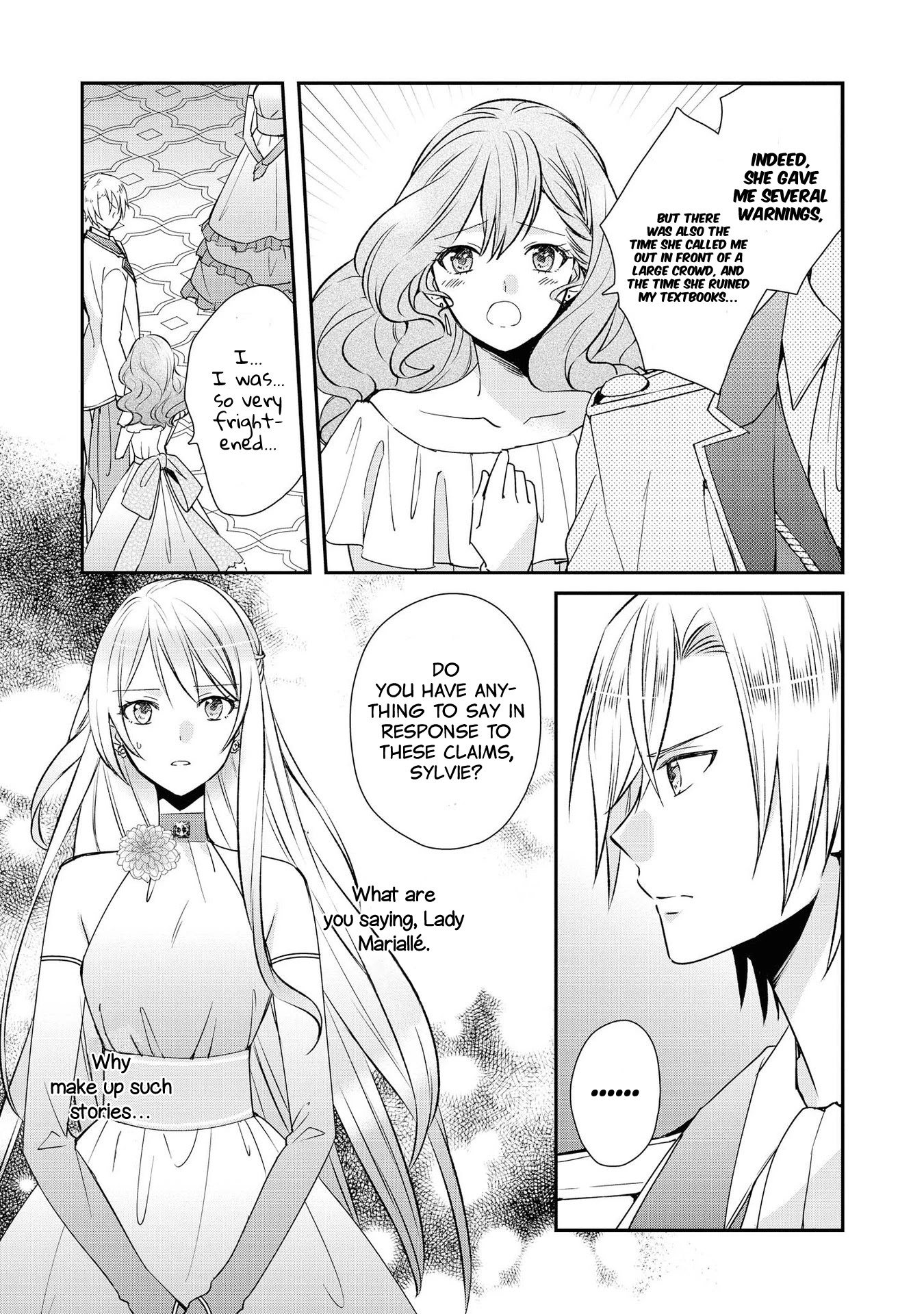 Though I May Be a Villainess, I’ll Show You I Can Obtain Happiness! chapter 1 page 12