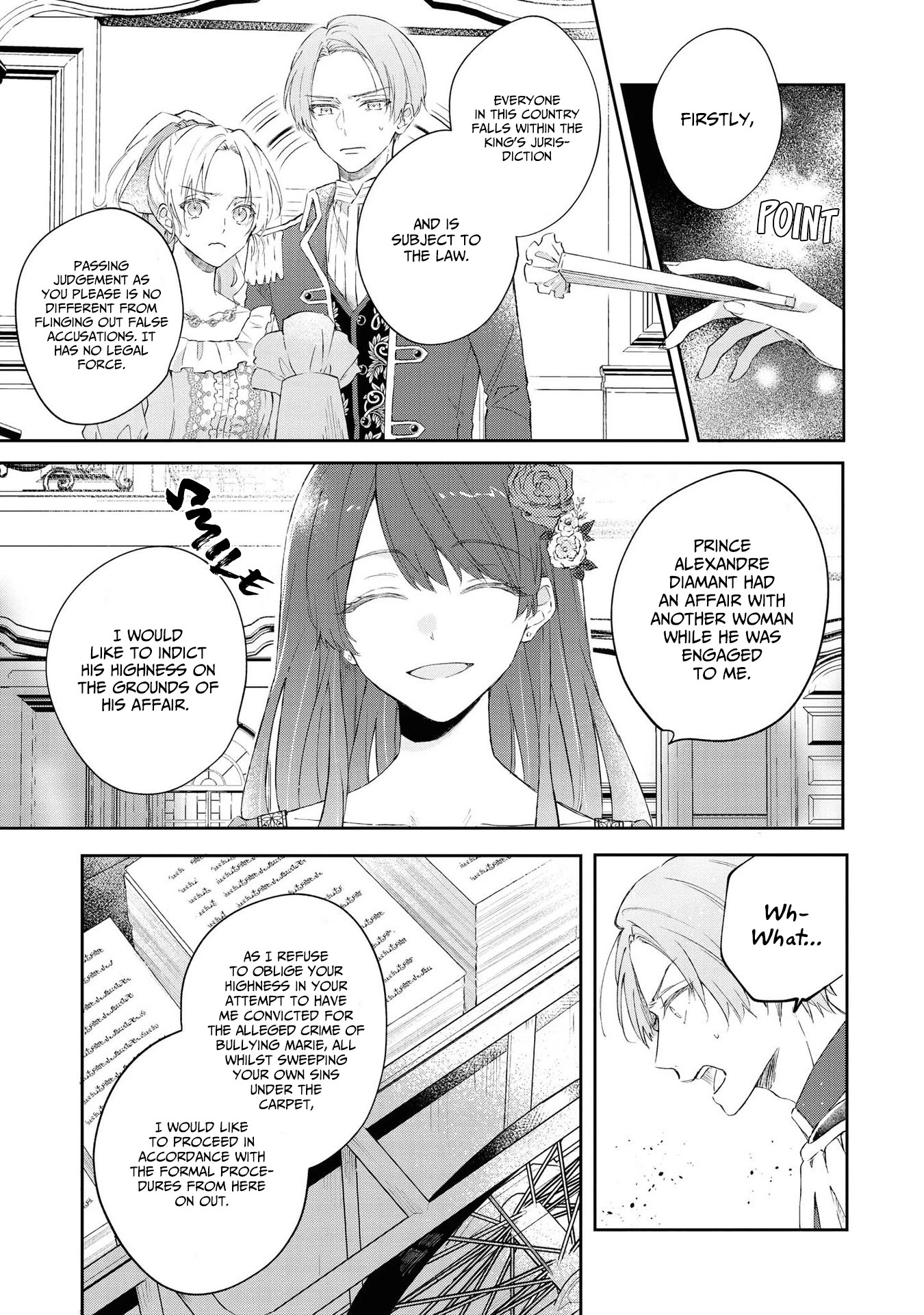 Though I May Be a Villainess, I’ll Show You I Can Obtain Happiness! chapter 21 page 17