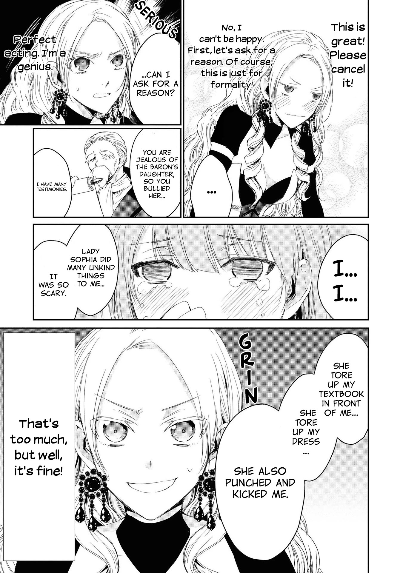 Though I May Be a Villainess, I’ll Show You I Can Obtain Happiness! chapter 3 page 16