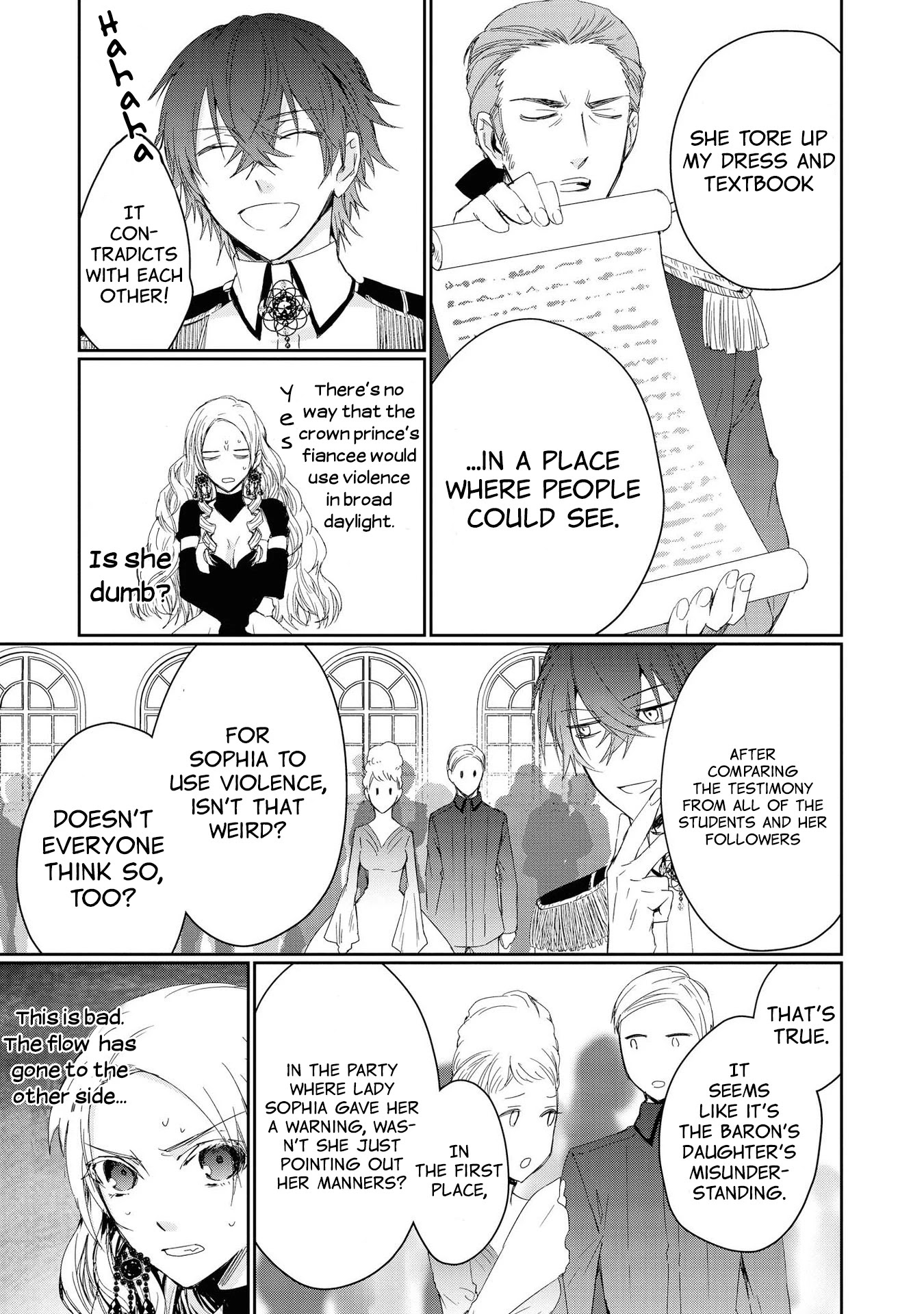 Though I May Be a Villainess, I’ll Show You I Can Obtain Happiness! chapter 3 page 22
