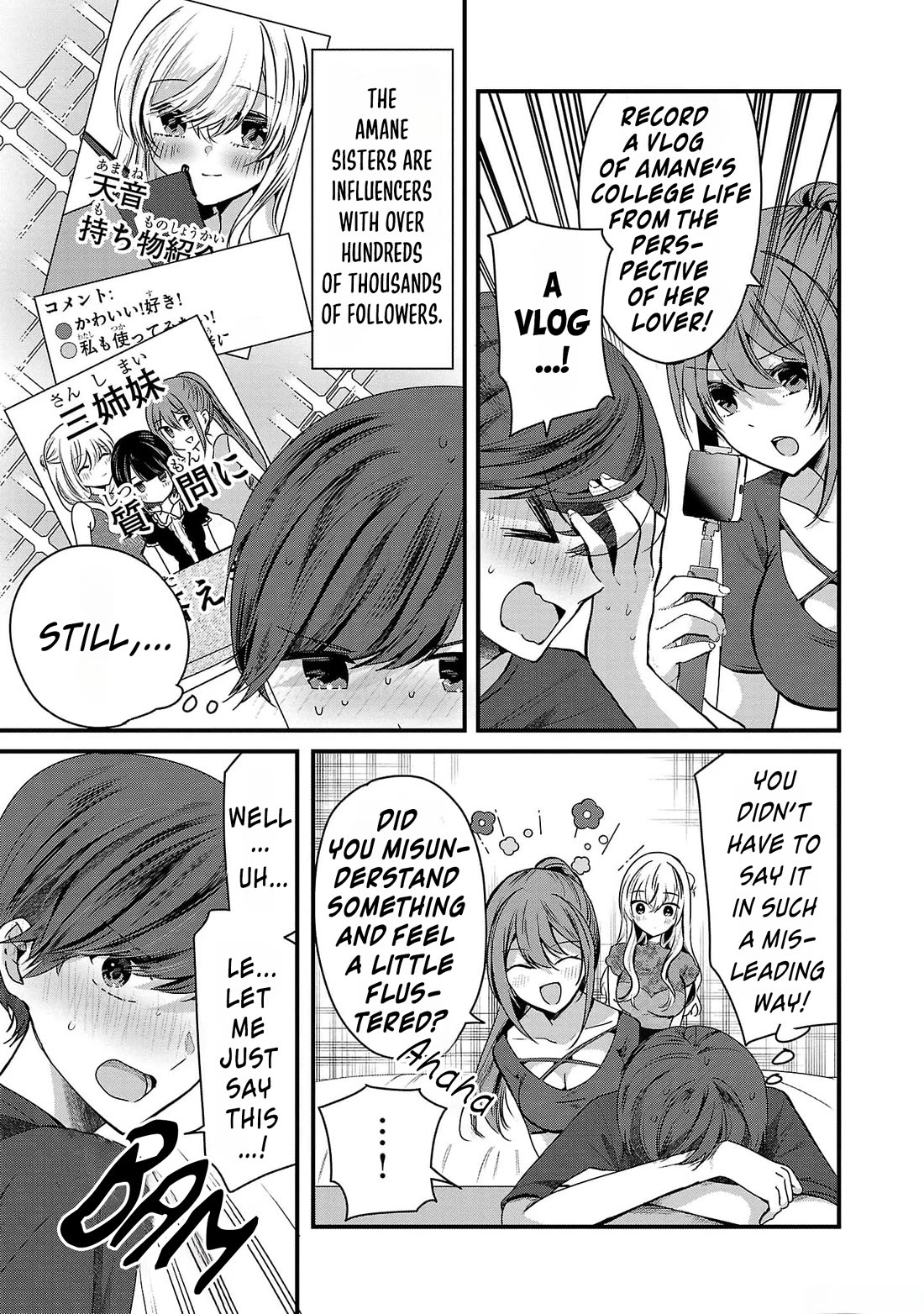 Three Sisters in Love with You chapter 5 page 3