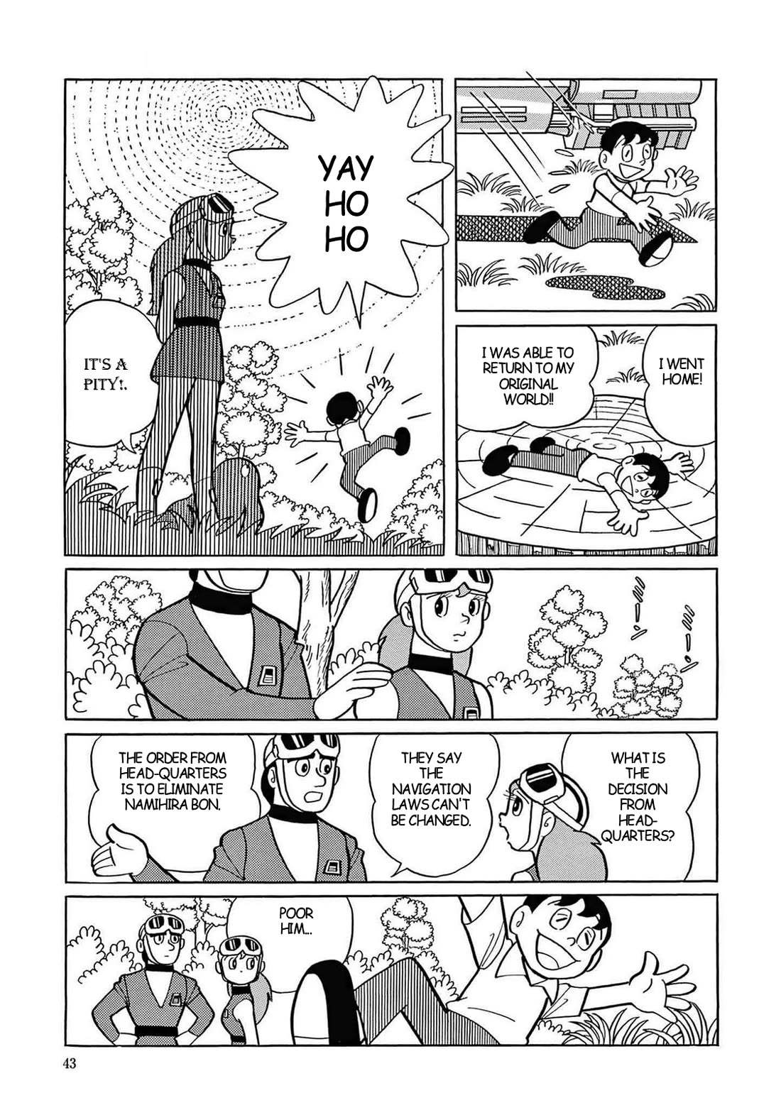 Time Patrol Bon chapter 1 page 33