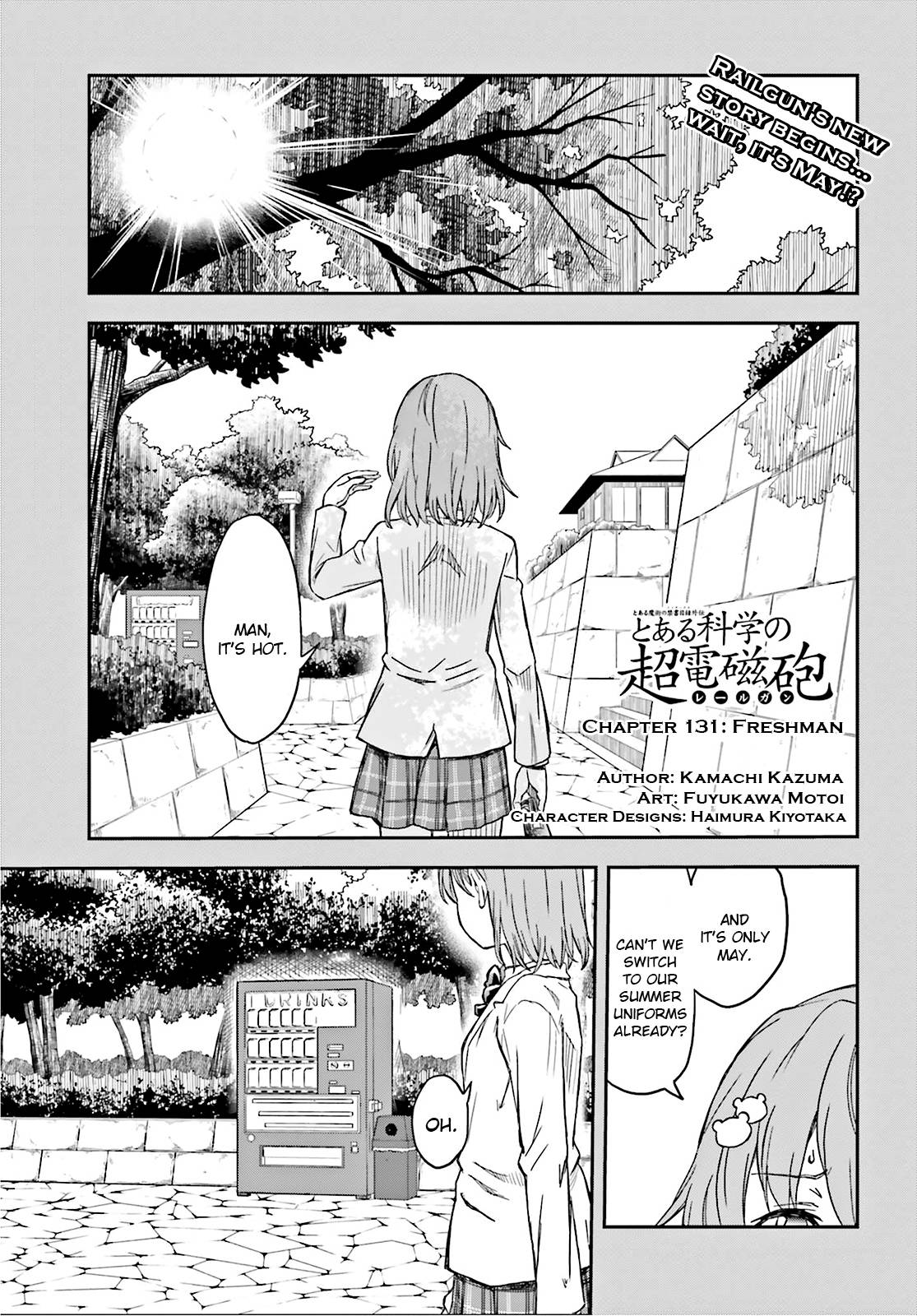 To Aru Kagaku no Choudenjibou chapter 131 page 1