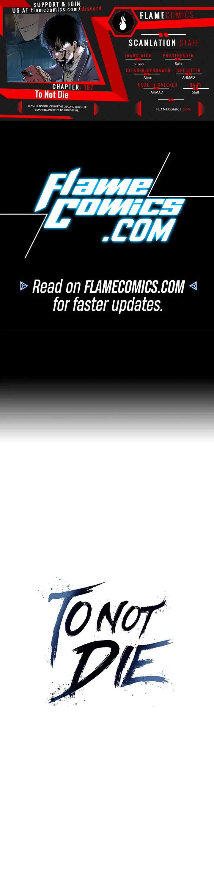 To Not Die chapter 197 page 1