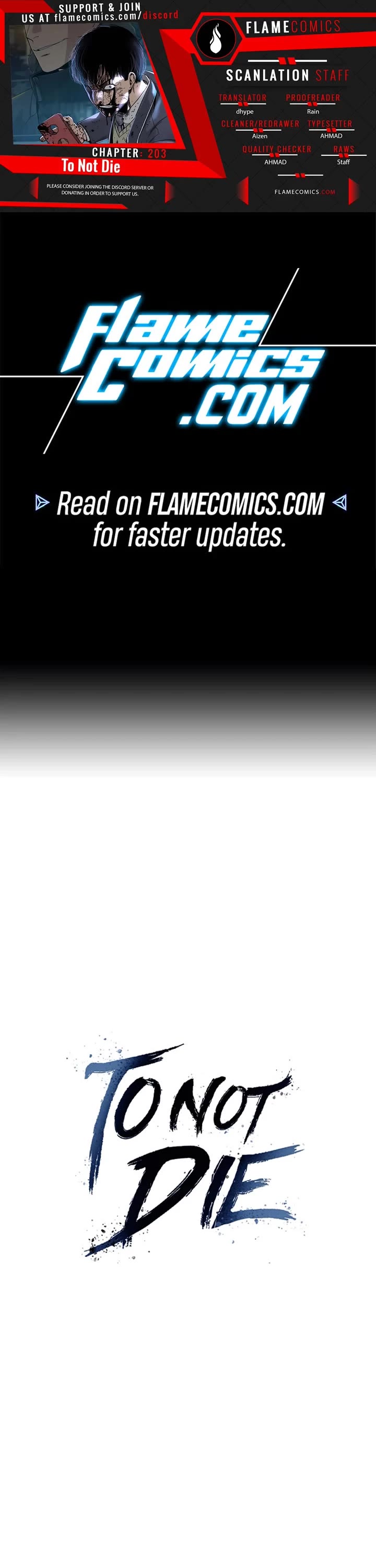 To Not Die chapter 203 page 1