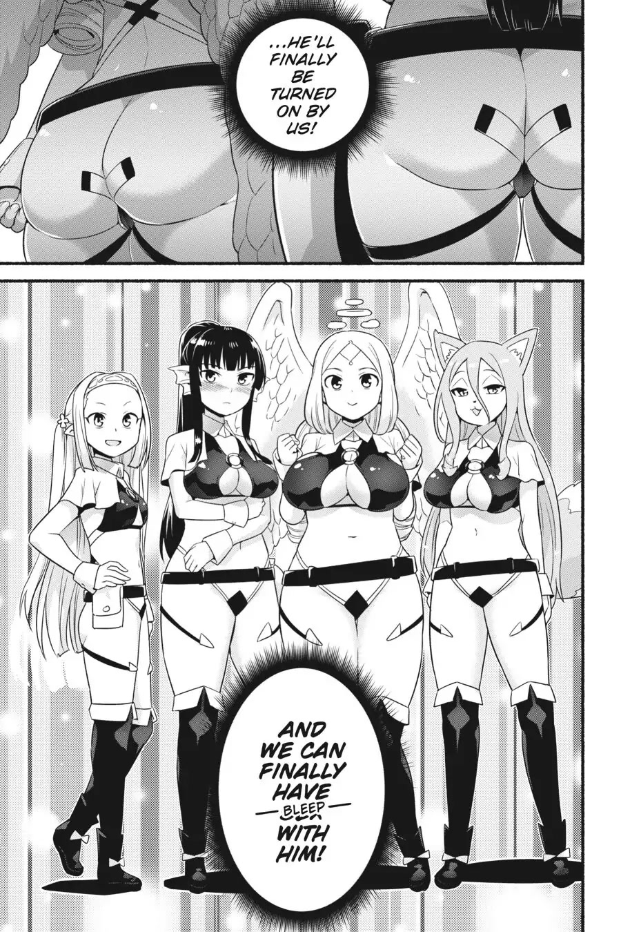 To Save the World, Can You Lie in Bed With Me, a Subhuman, in the Morning? chapter 12 page 34