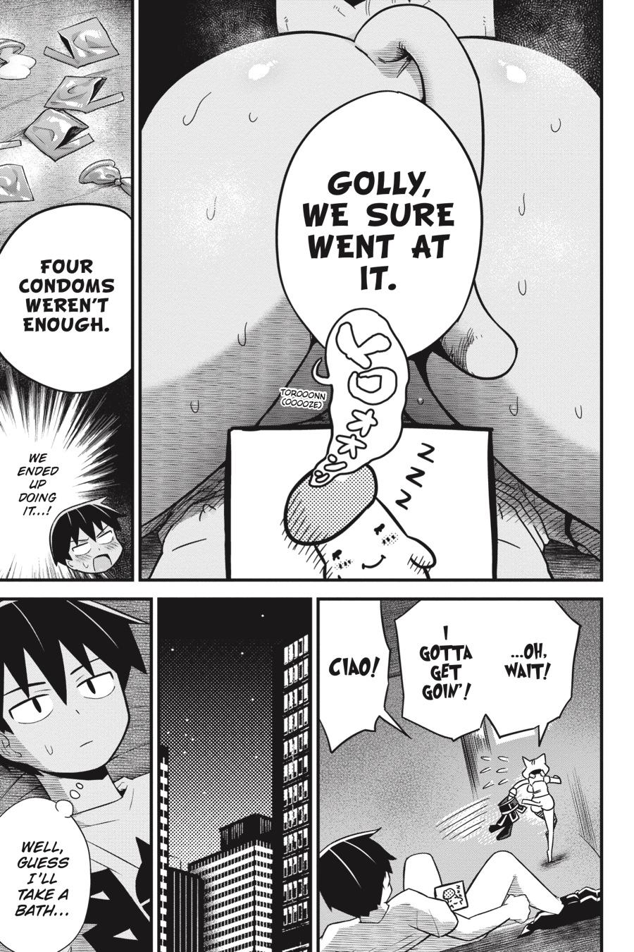 To Save the World, Can You Lie in Bed With Me, a Subhuman, in the Morning? chapter 27 page 24