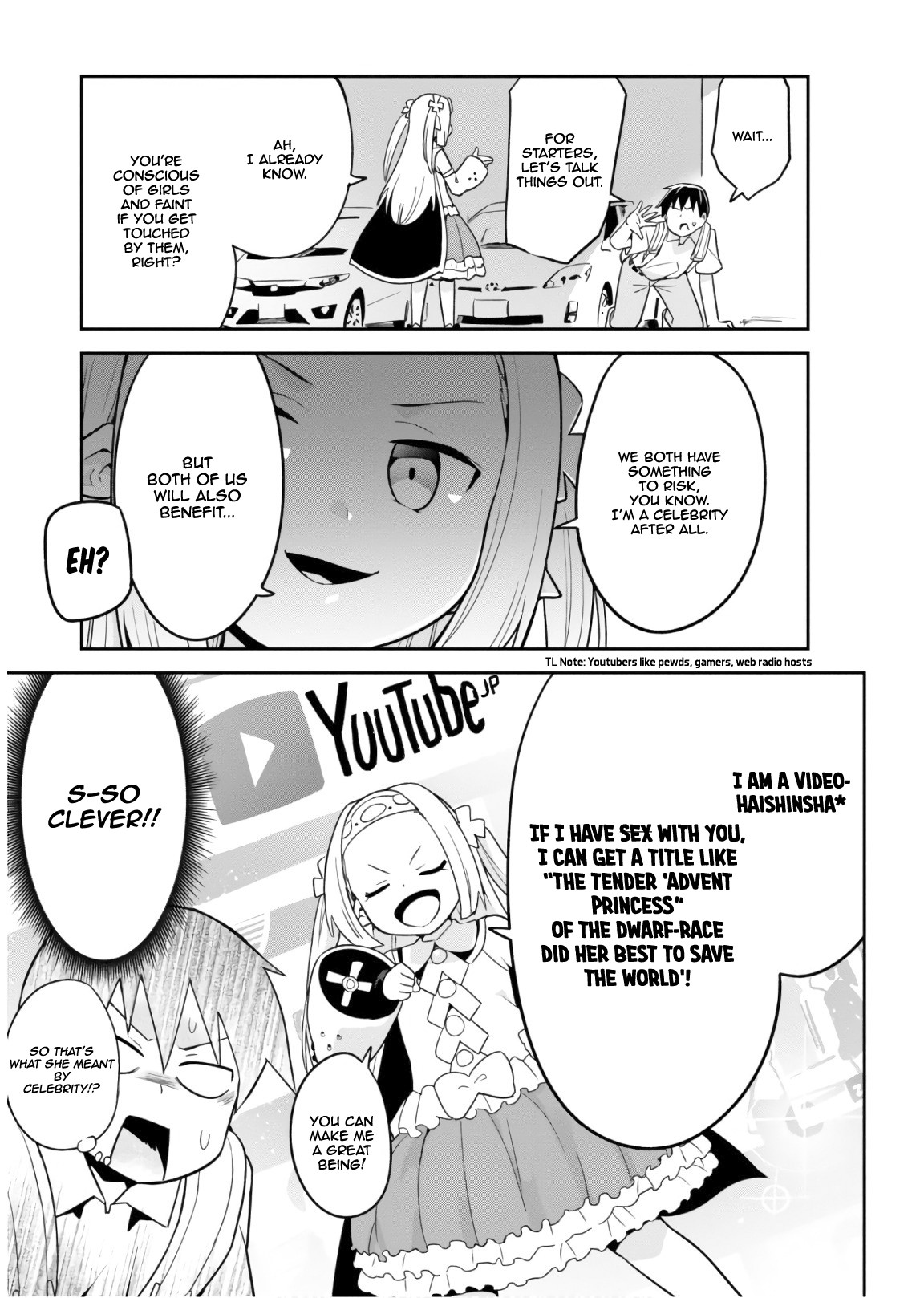 To Save the World, Can You Lie in Bed With Me, a Subhuman, in the Morning? chapter 5 page 4