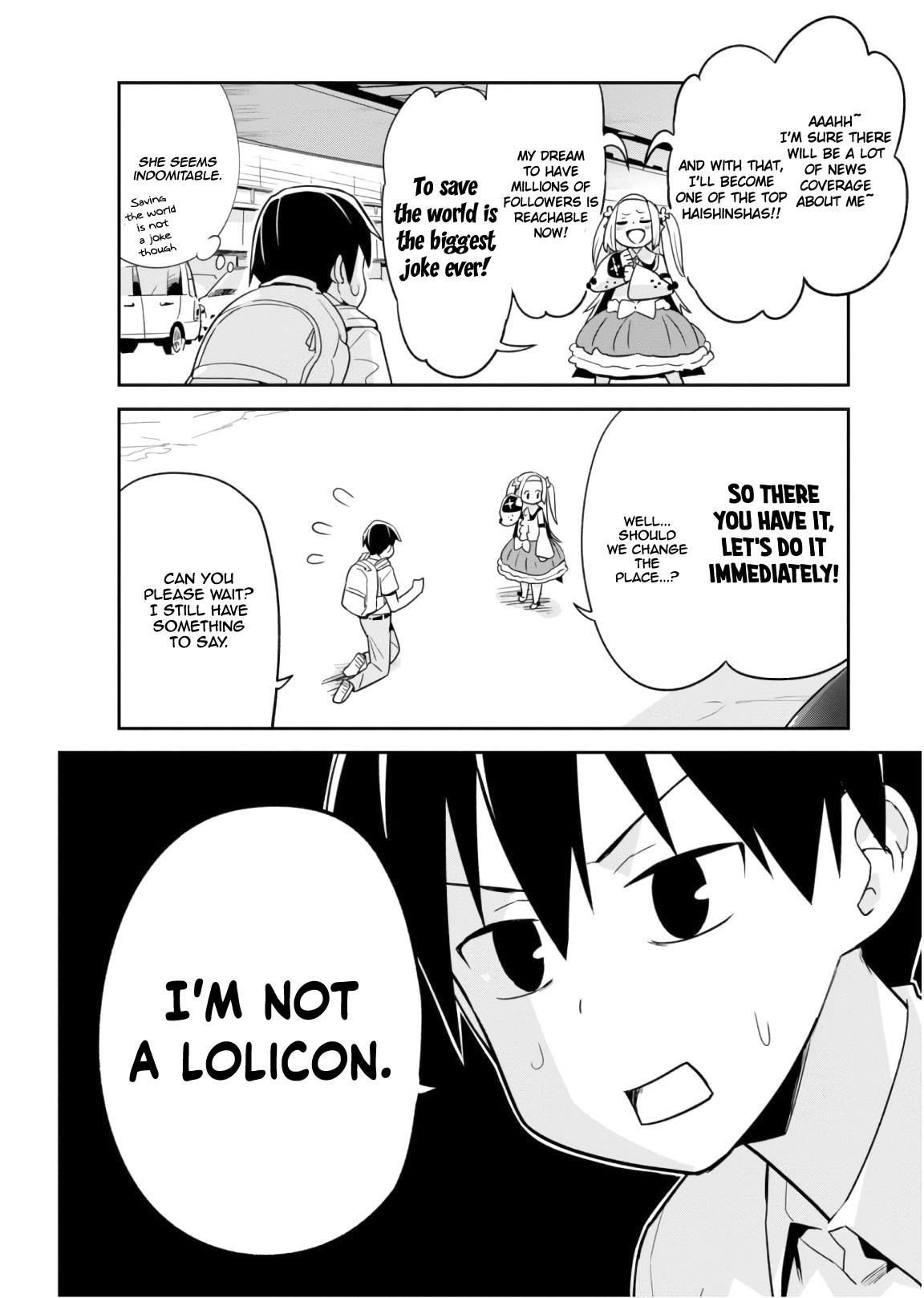 To Save the World, Can You Lie in Bed With Me, a Subhuman, in the Morning? chapter 5 page 5