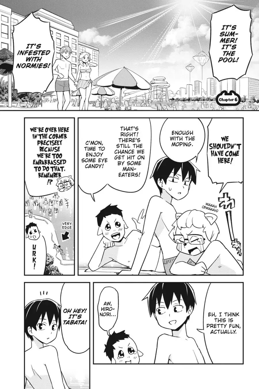 To Save the World, Can You Lie in Bed With Me, a Subhuman, in the Morning? chapter 6 page 1