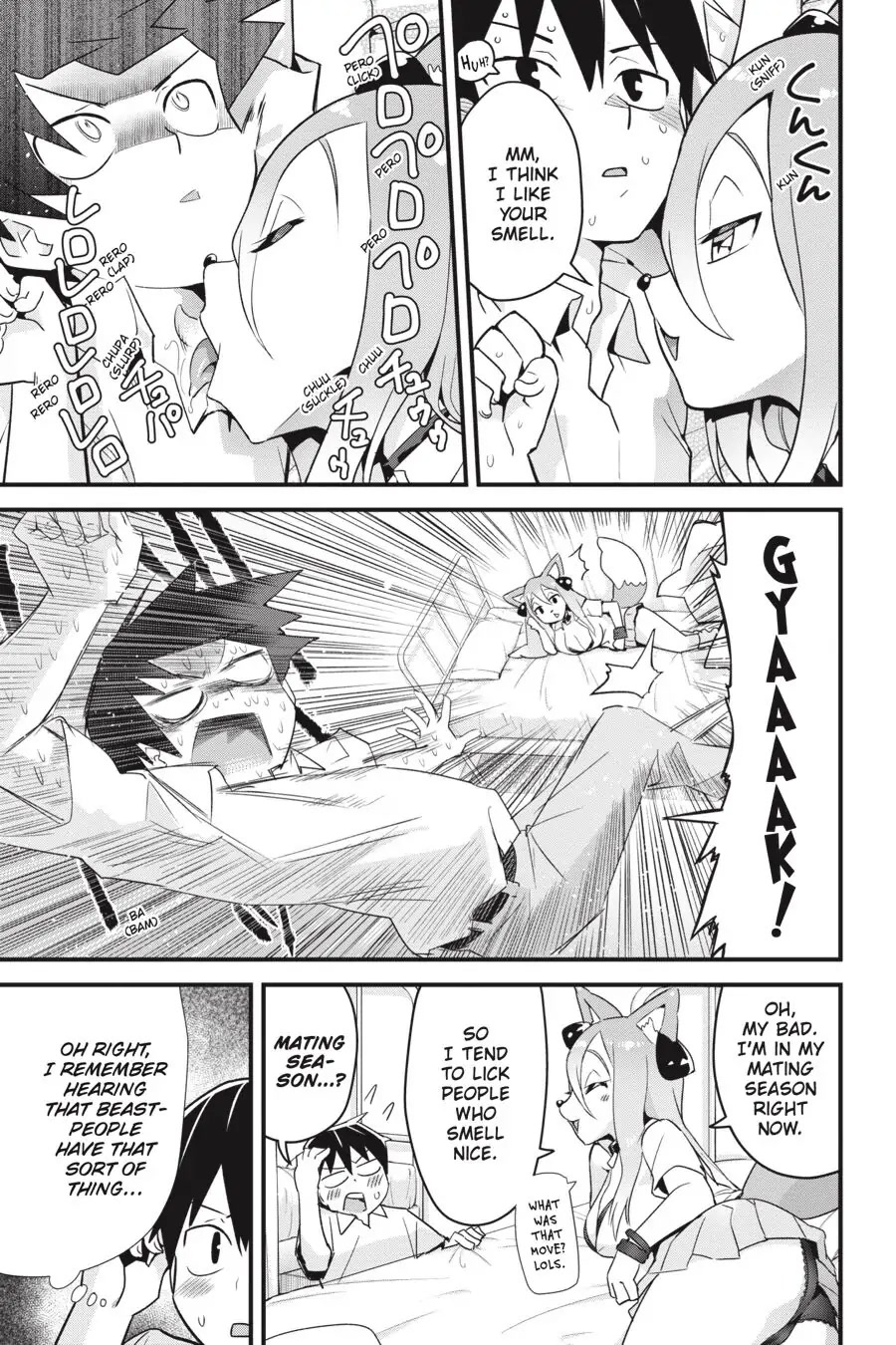 To Save the World, Can You Lie in Bed With Me, a Subhuman, in the Morning? chapter 8 page 15