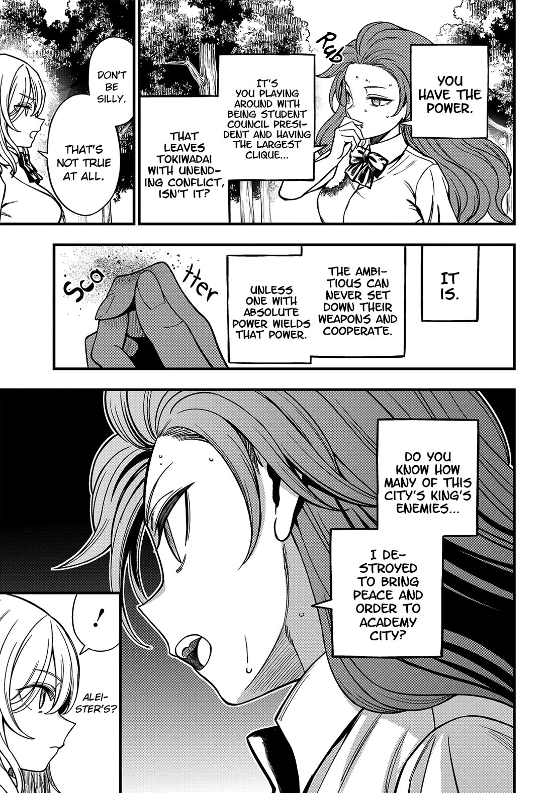 Toaru Kagaku no Mental Out chapter 32.3 page 12