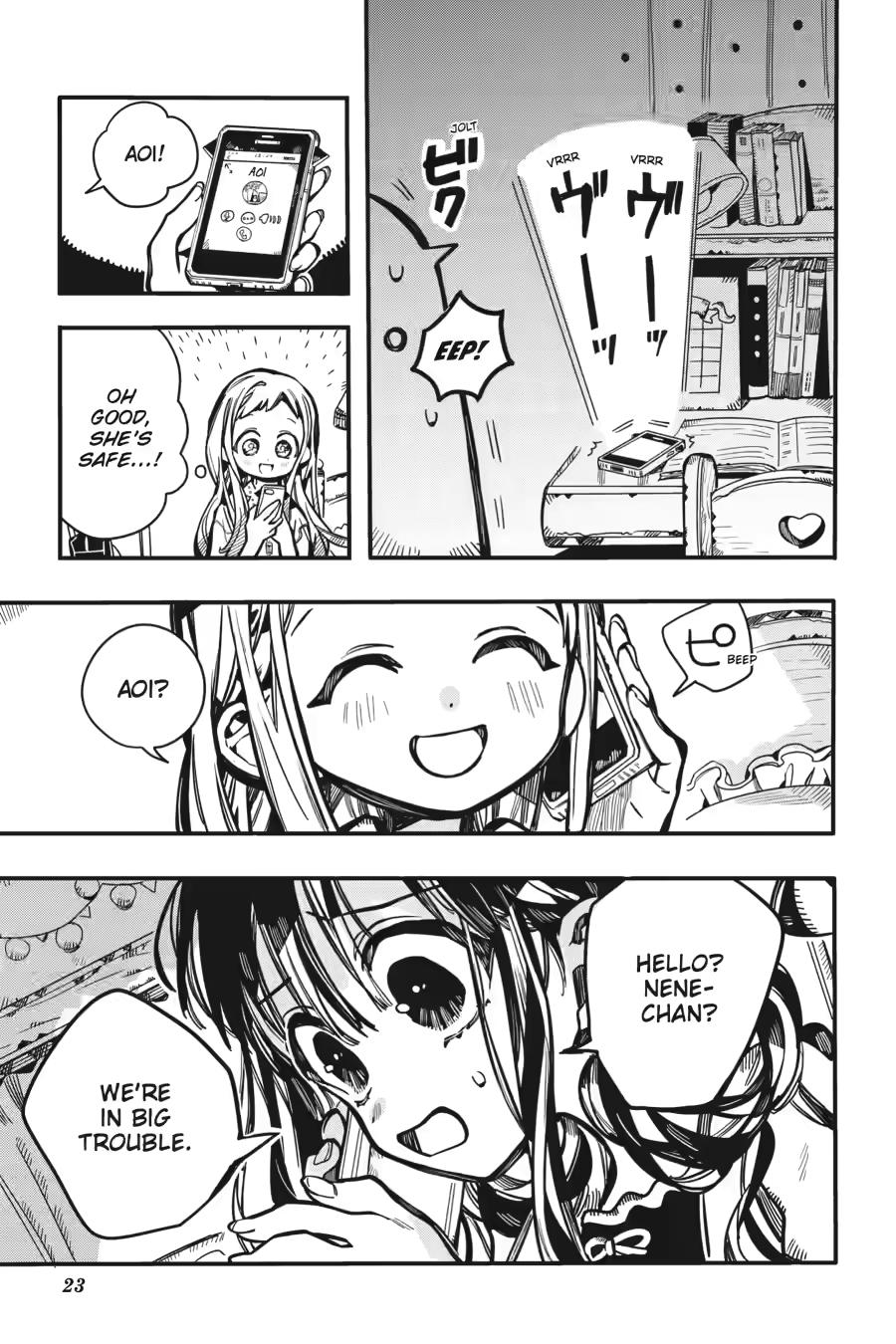 Toilet-bound Hanako-kun chapter 126 page 23