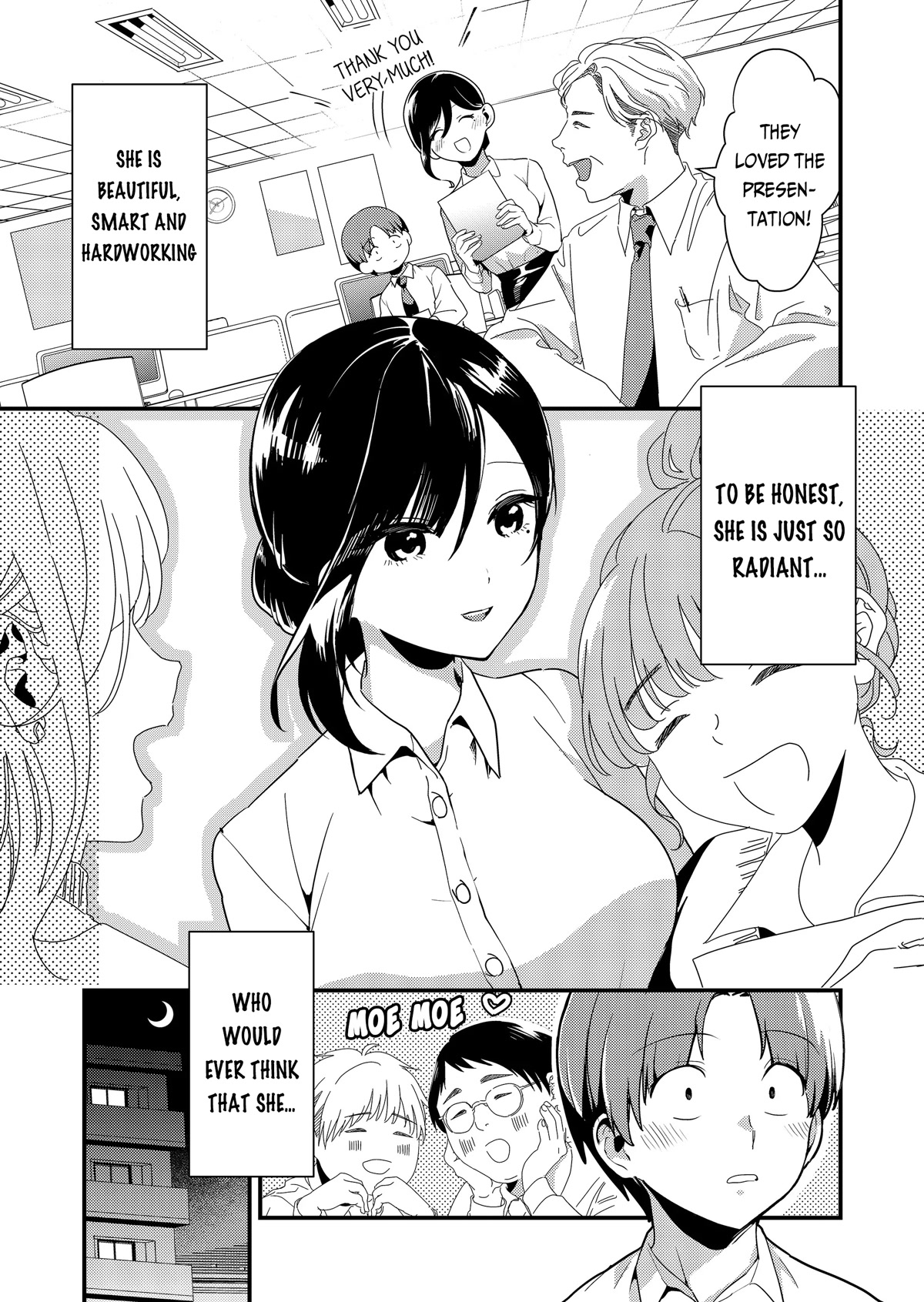 Tokimori‑san is Completely Defenseless!! chapter 1 page 4