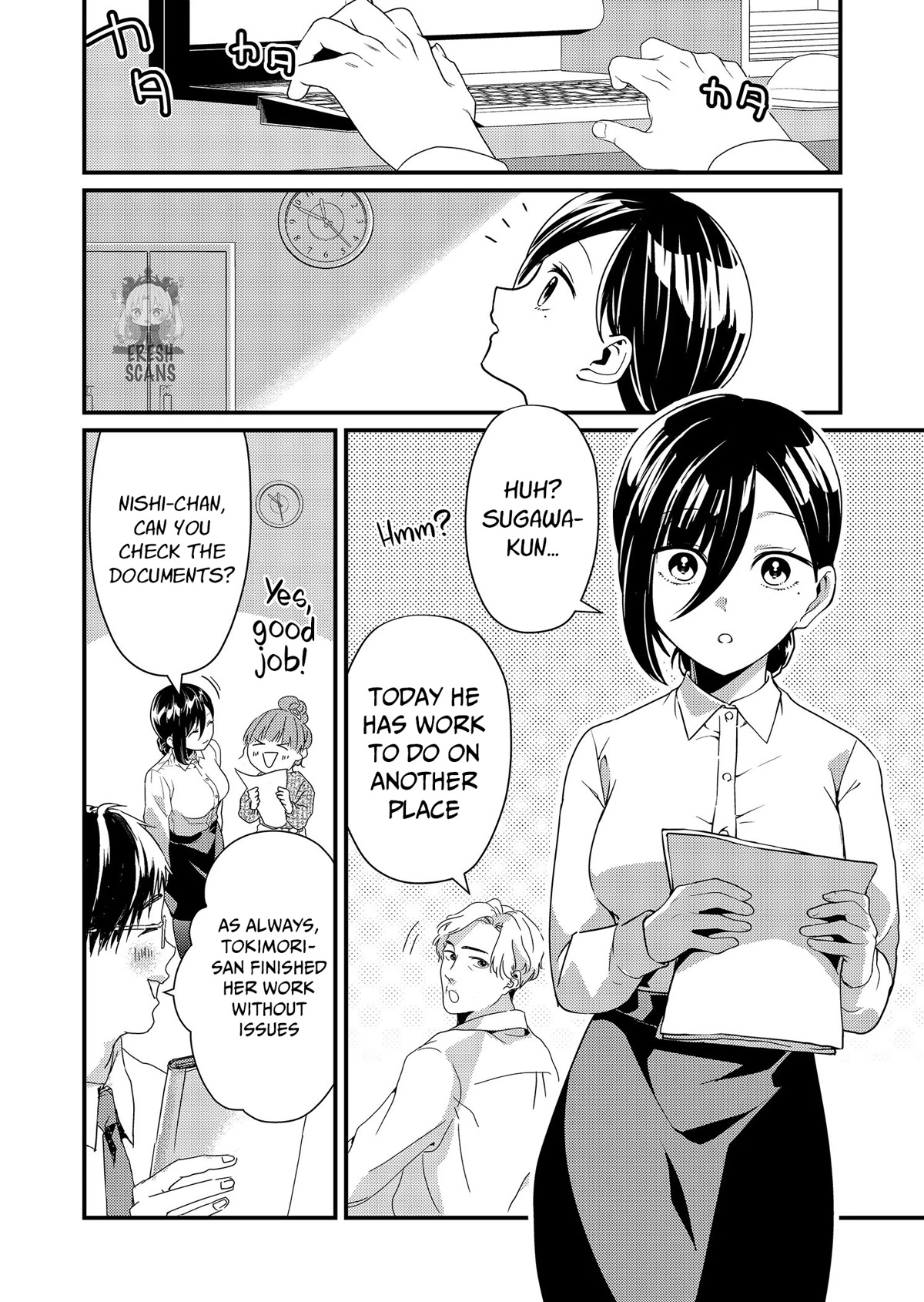 Tokimori‑san is Completely Defenseless!! chapter 14 page 3