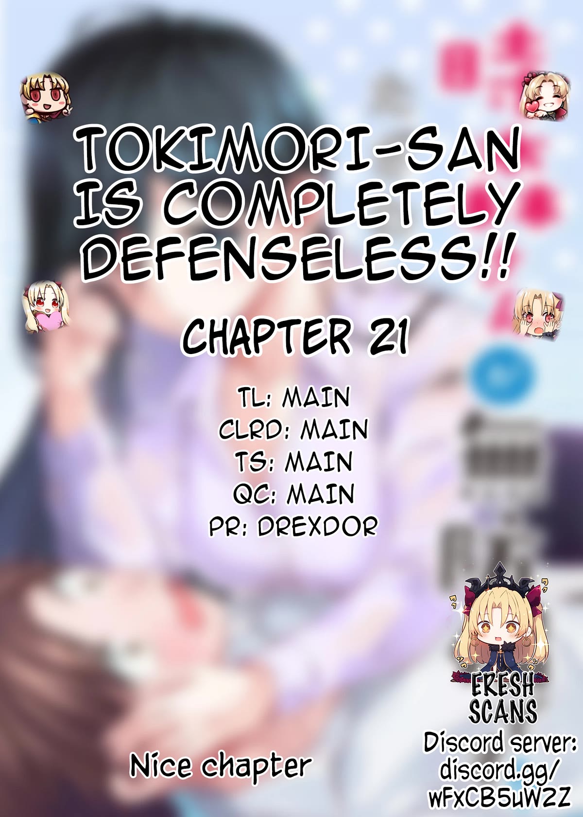 Tokimori-san Is Completely Defenseless!! chapter 21 page 13