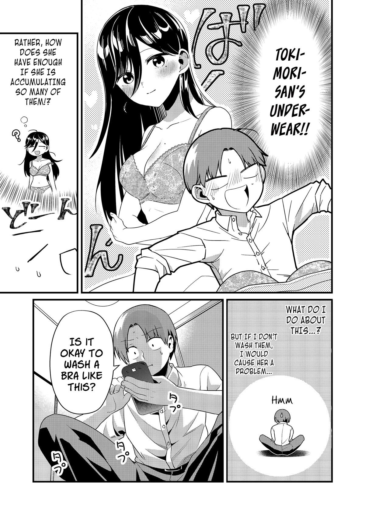 Tokimori‑san is Completely Defenseless!! chapter 4 page 6