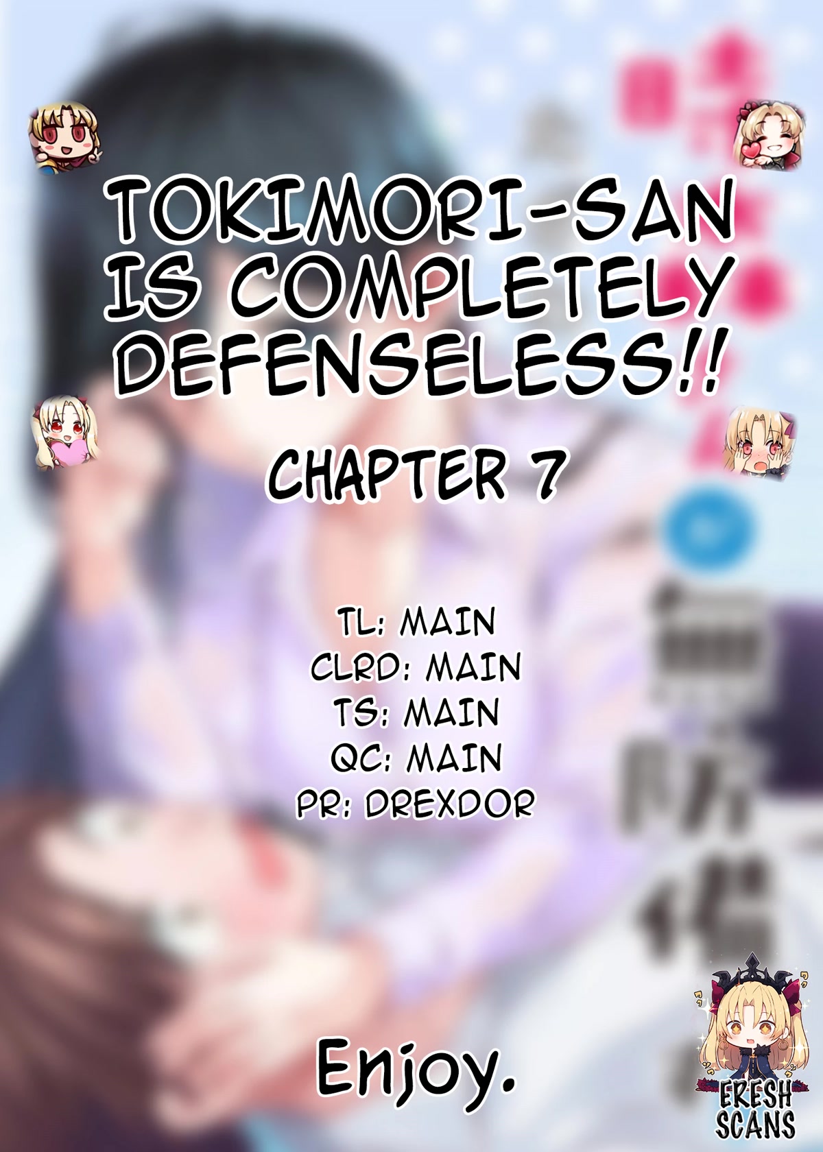 Tokimori‑san is Completely Defenseless!! chapter 7 page 1