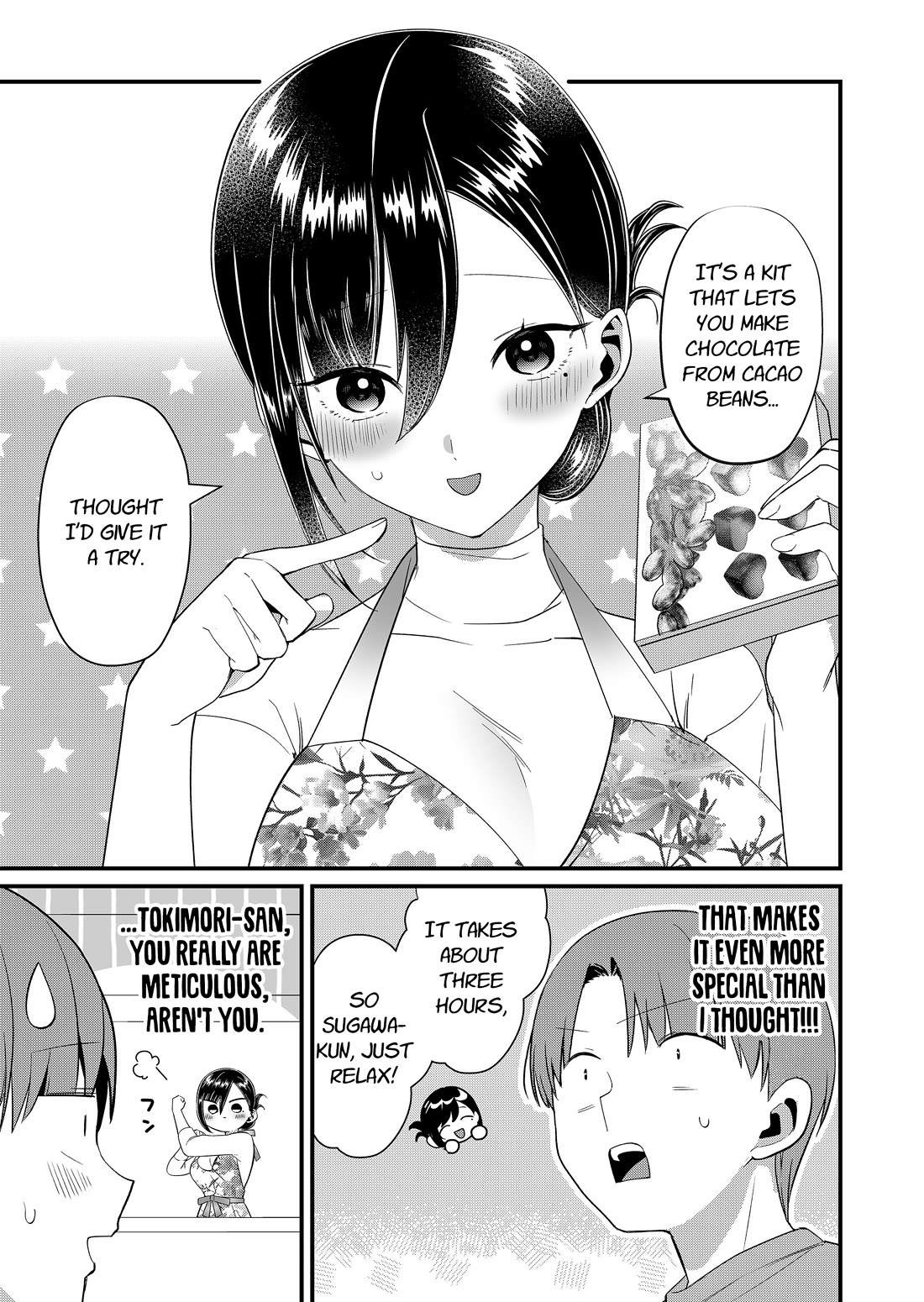 Tokimori-san Is Completely Defenseless!! chapter 83 page 3