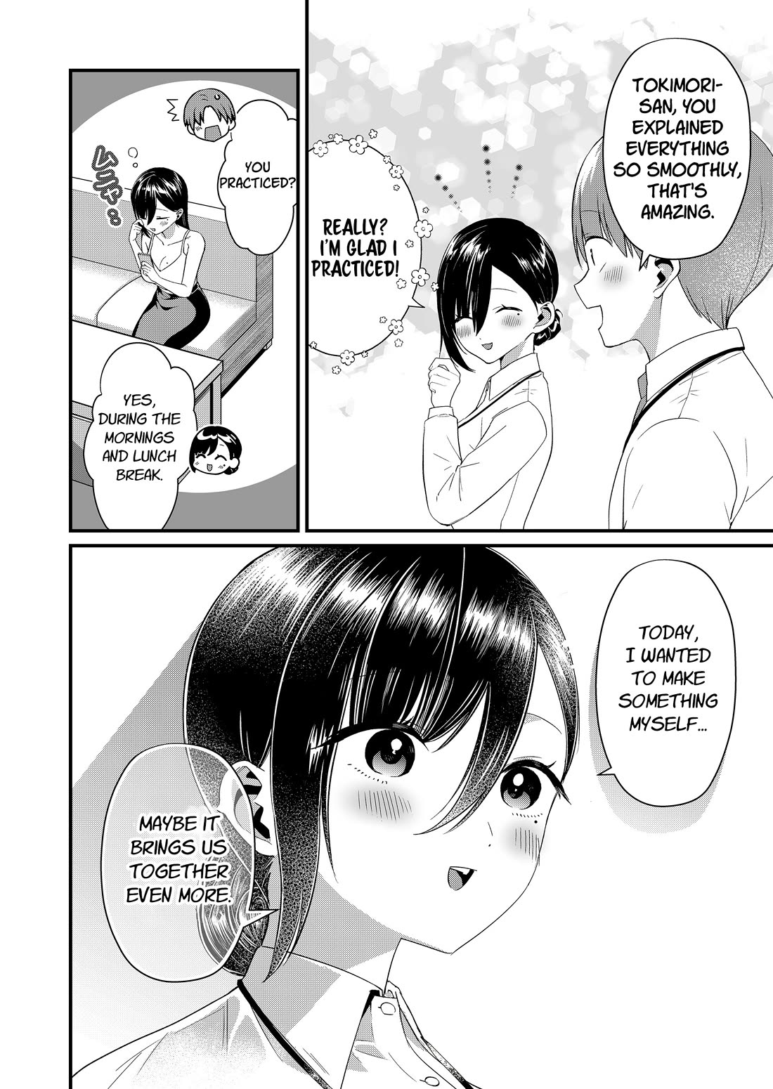 Tokimori-san Is Completely Defenseless!! chapter 86 page 8