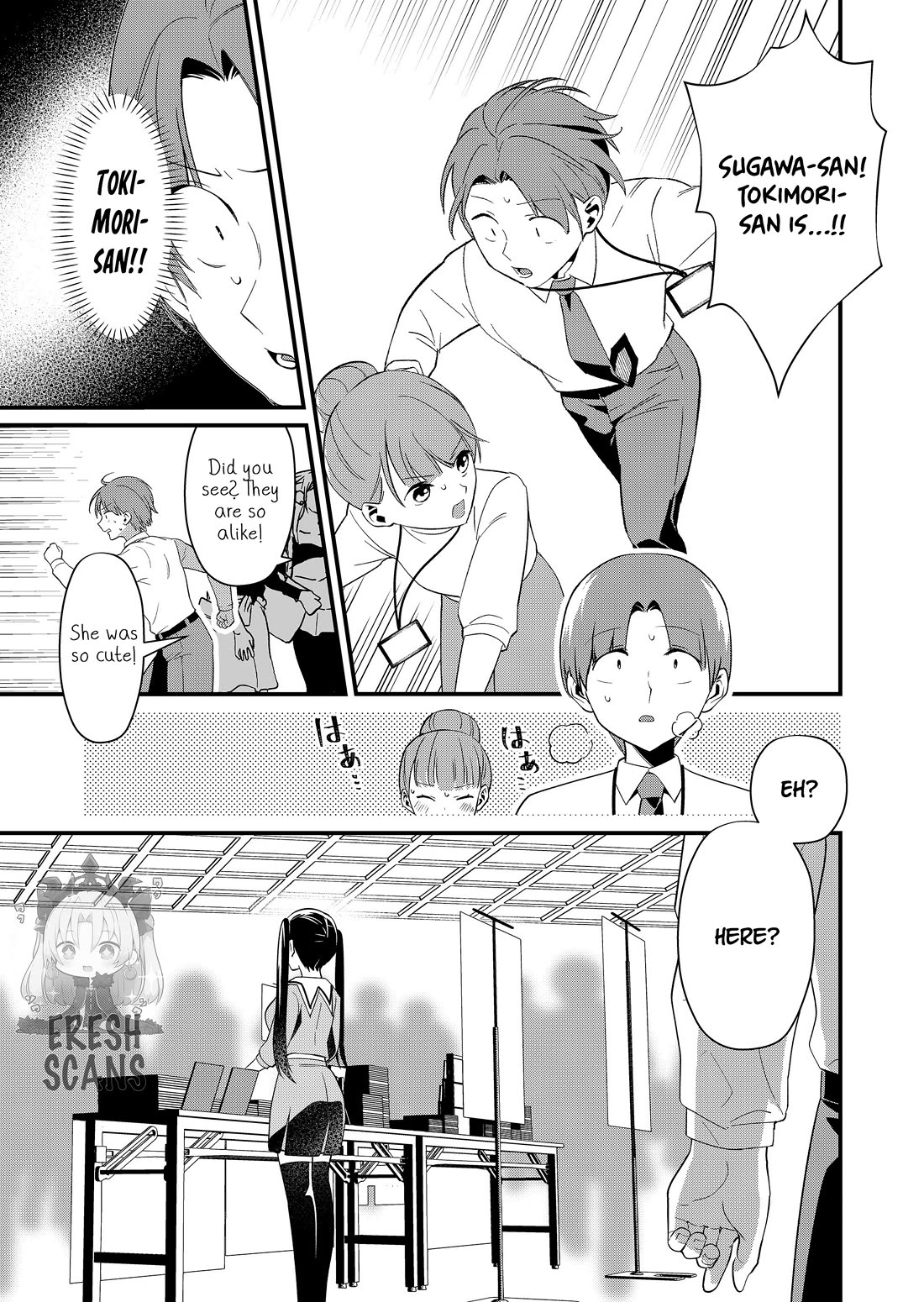 Tokimori-san Is Completely Defenseless!! chapter 87 page 1