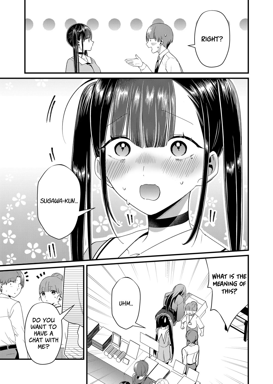 Tokimori-san Is Completely Defenseless!! chapter 87 page 3