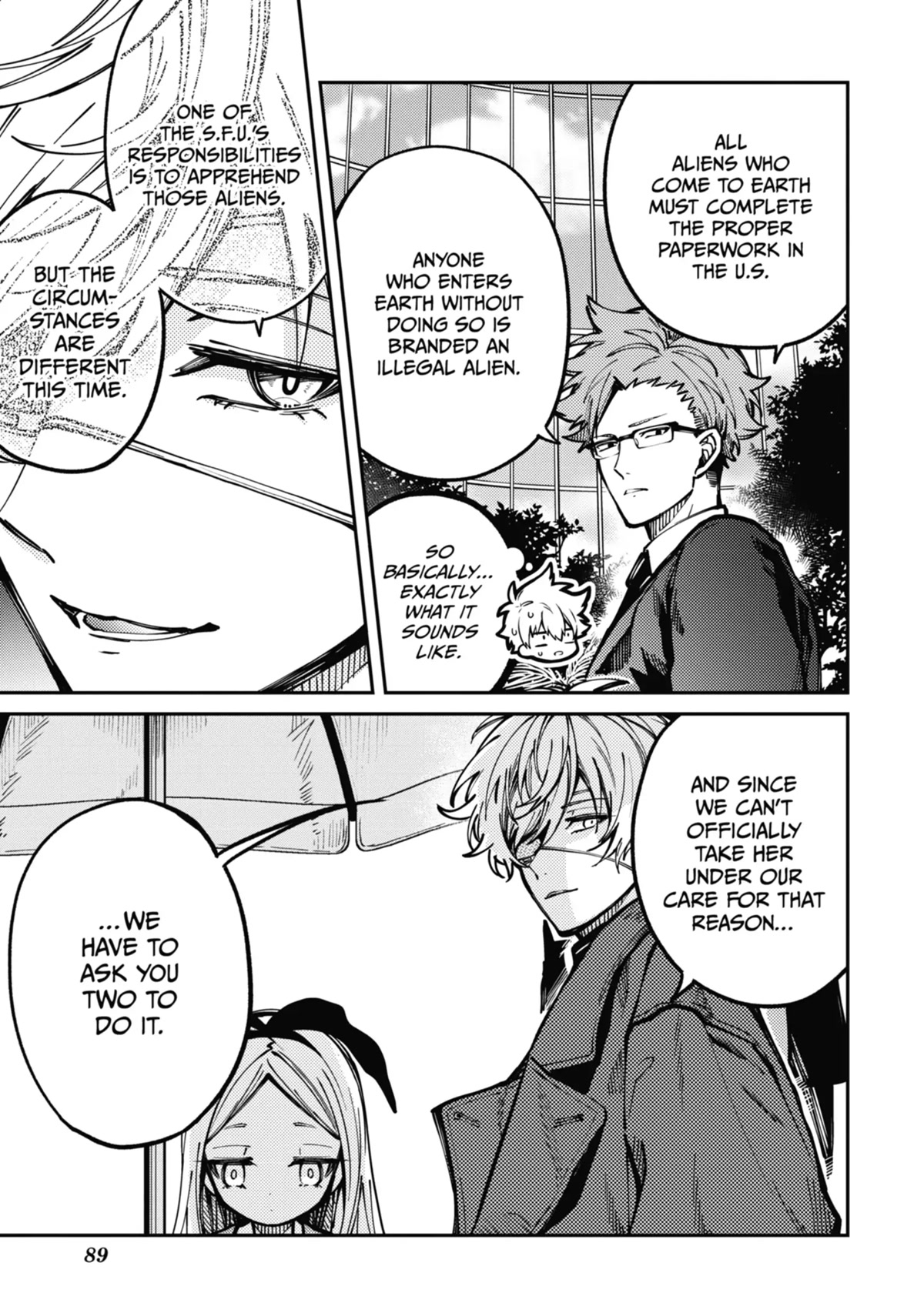 Tokyo Aliens chapter 7 page 5