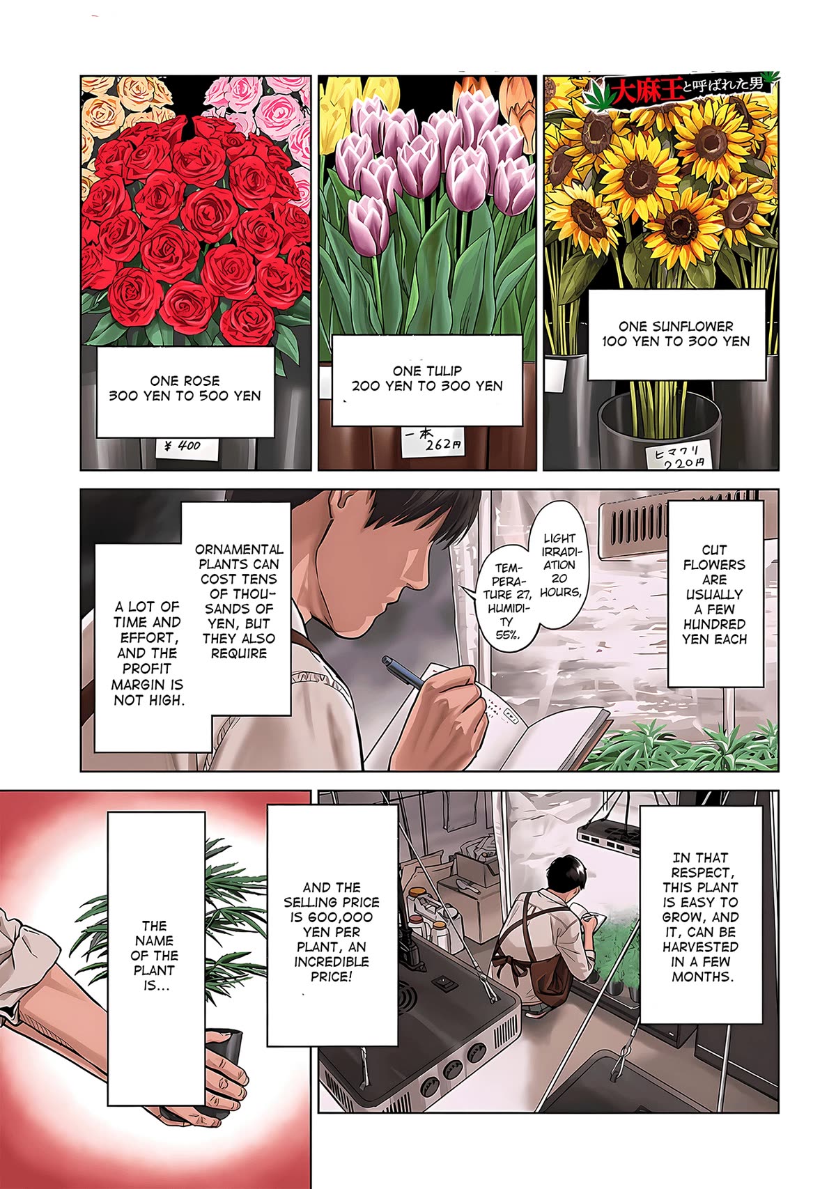 Tokyo Cannabis Special Ward - The Guy Called Cannabis King chapter 1 page 3