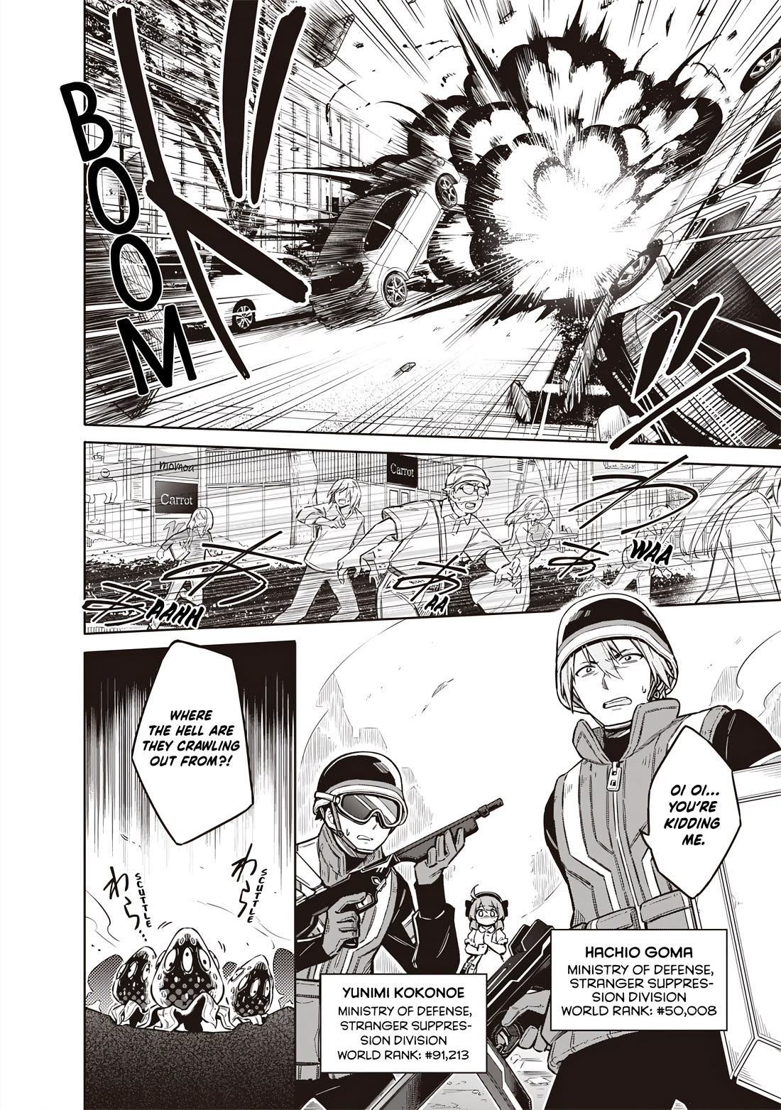 Tokyo KINOKO: The World's Strongest High School Girl with the Weakest Social Skills chapter 1 page 35