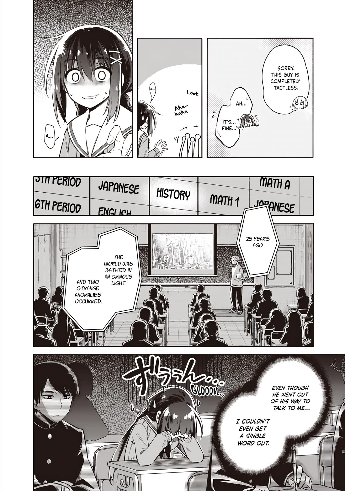 Tokyo KINOKO: The World's Strongest High School Girl with the Weakest Social Skills chapter 1 page 6