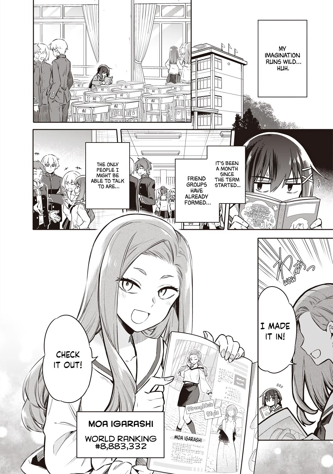 Tokyo KINOKO: The World's Strongest High School Girl with the Weakest Social Skills chapter 2 page 9