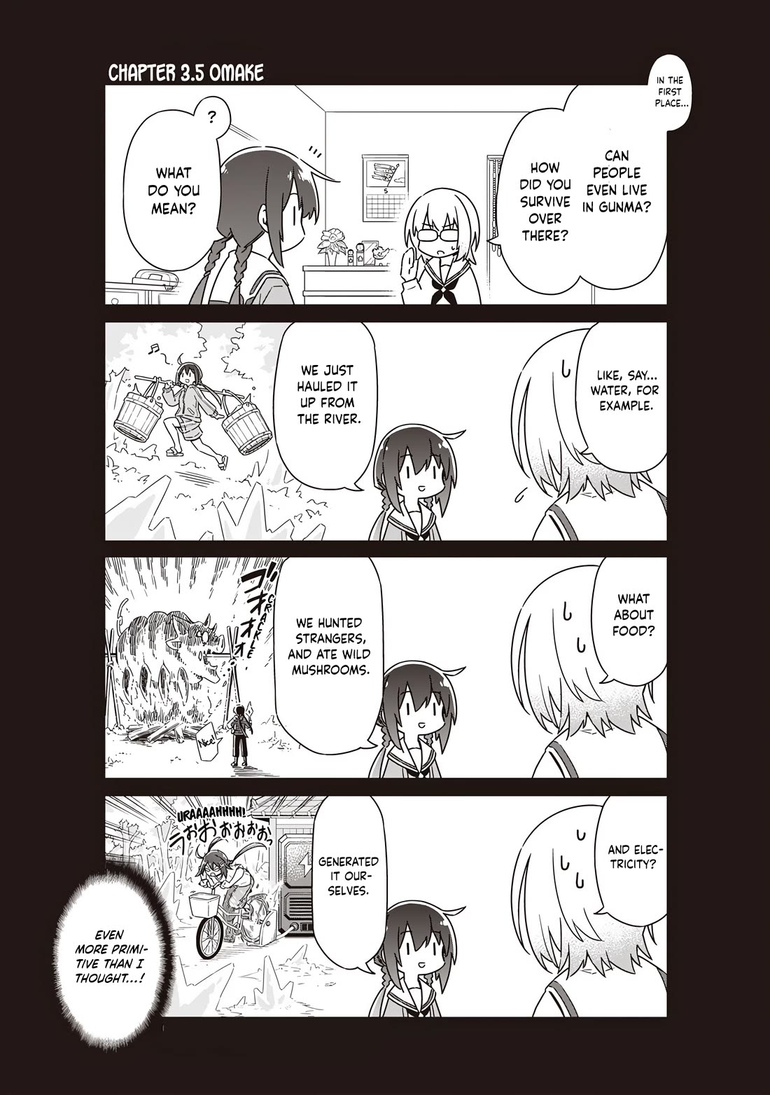 Tokyo KINOKO: The World's Strongest High School Girl with the Weakest Social Skills chapter 3.5 page 1