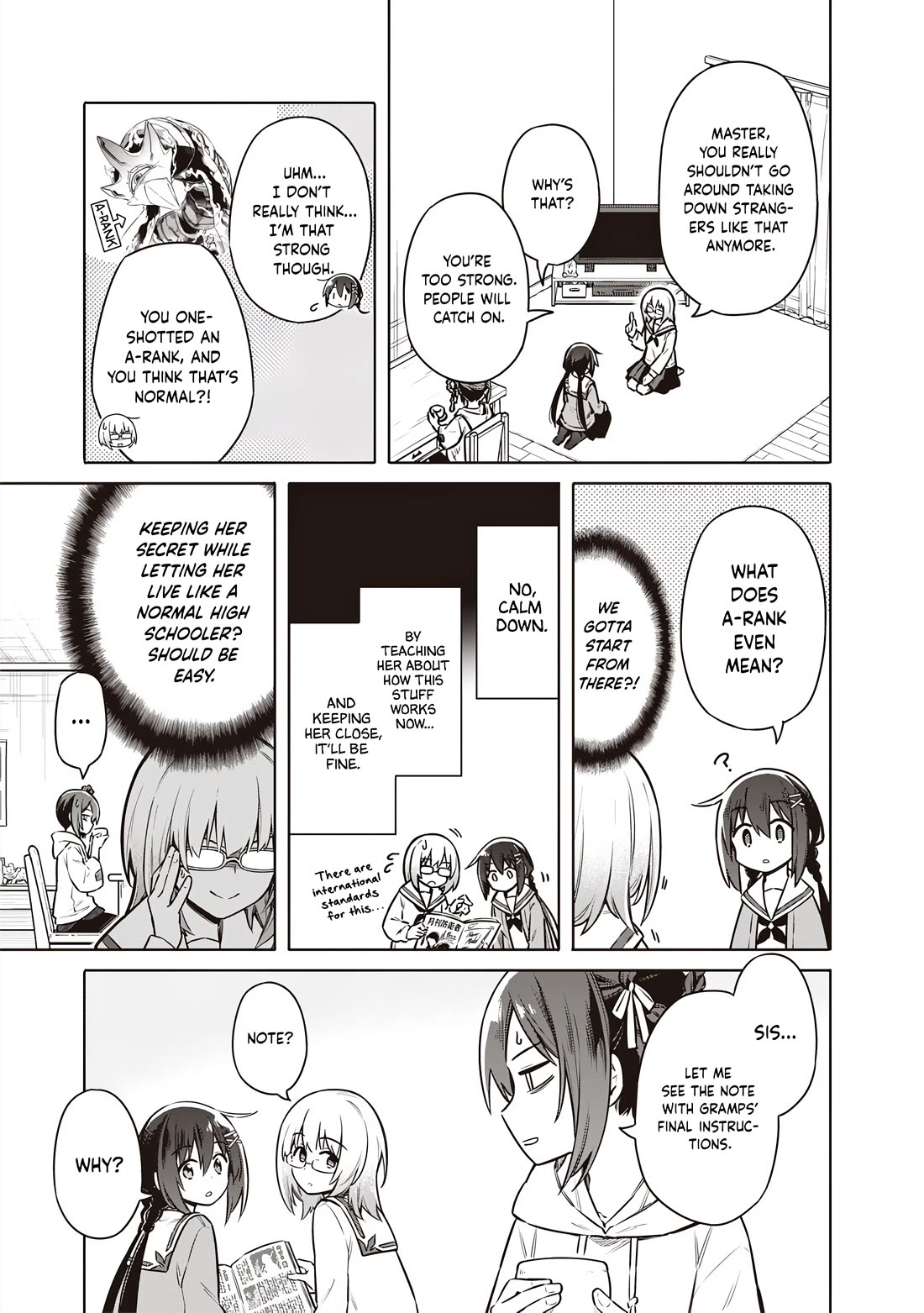 Tokyo KINOKO: The World's Strongest High School Girl with the Weakest Social Skills chapter 3 page 12