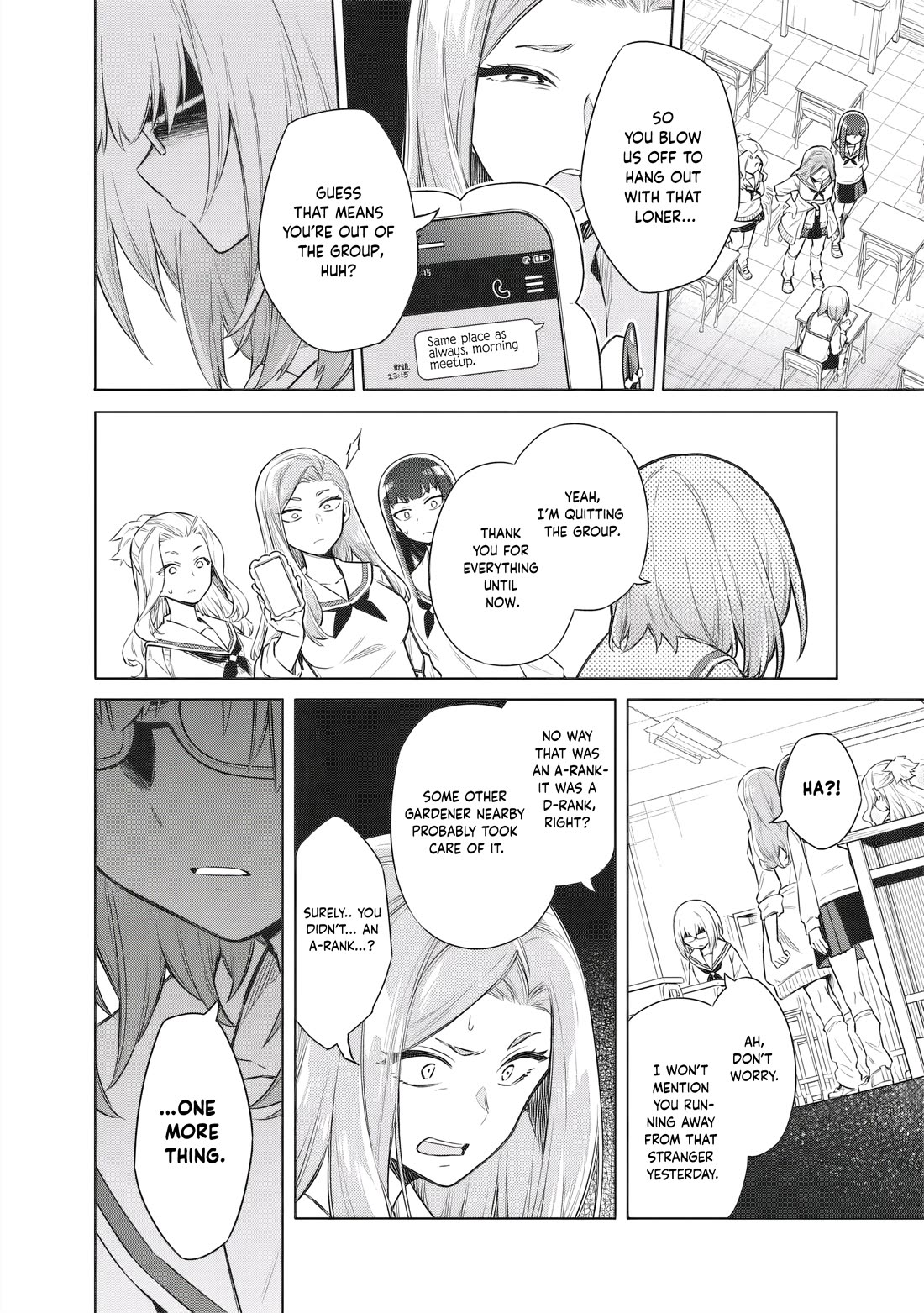 Tokyo KINOKO: The World's Strongest High School Girl with the Weakest Social Skills chapter 4 page 6