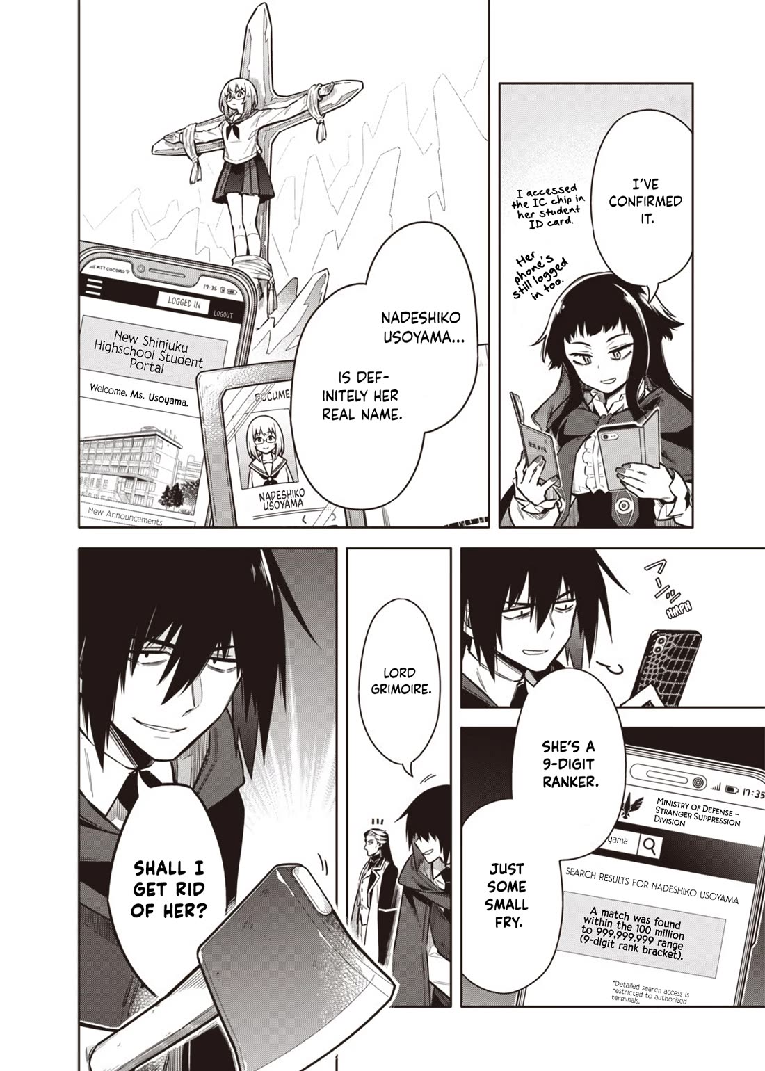 Tokyo KINOKO: The World's Strongest High School Girl with the Weakest Social Skills chapter 8 page 6