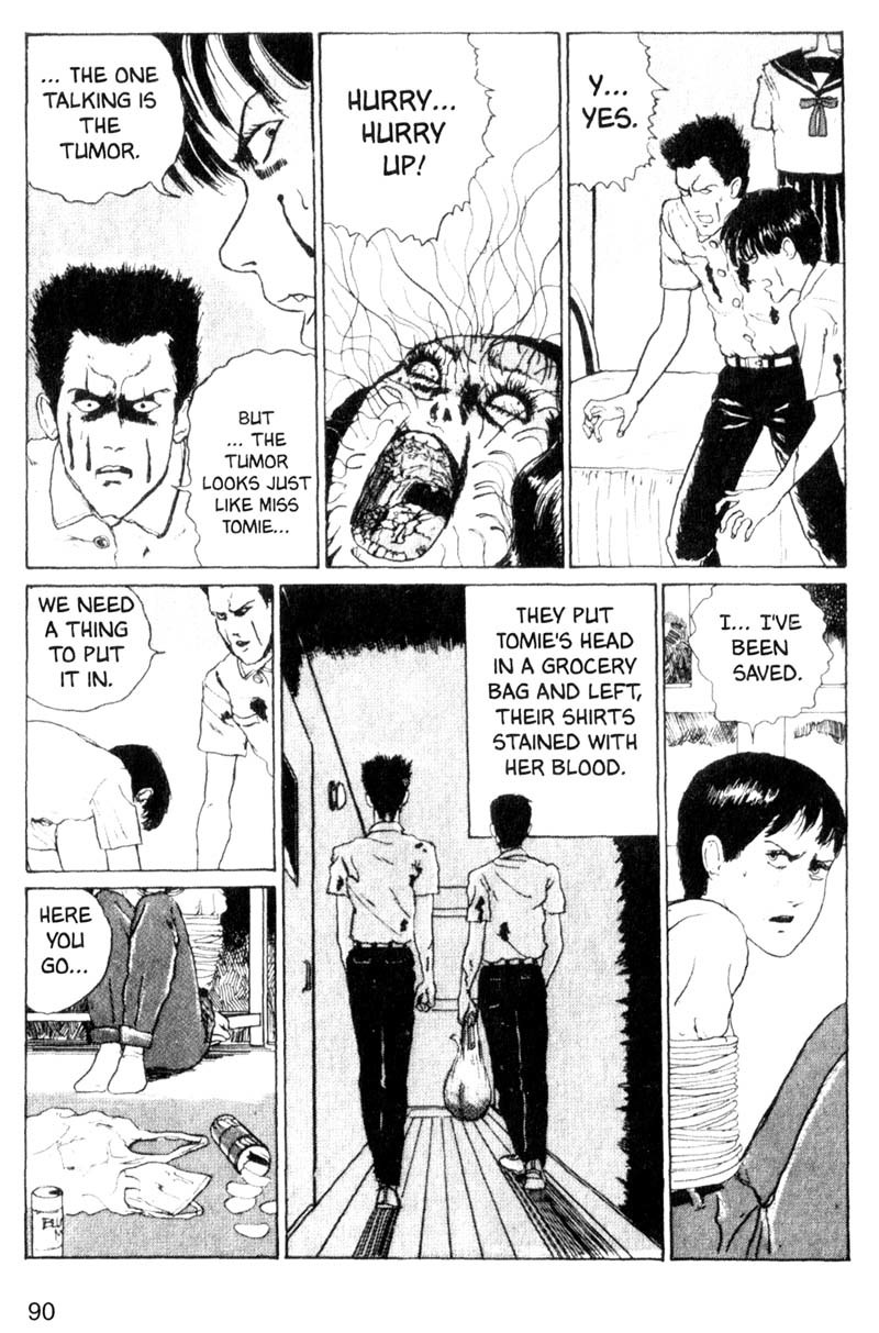 Tomie chapter 2 page 58