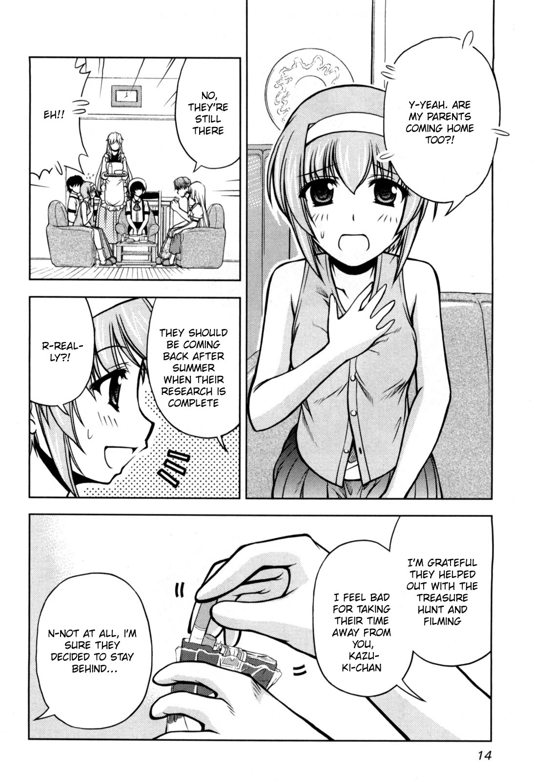 Tona-Gura! chapter 74 page 12