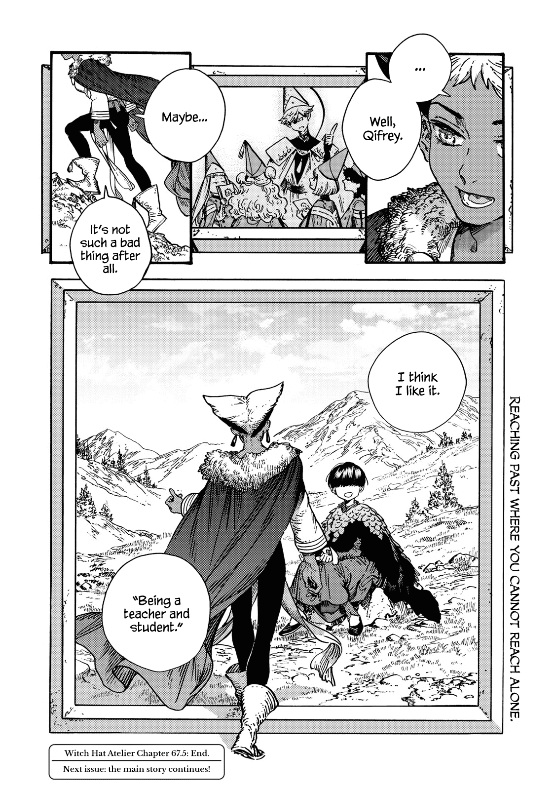 Tongari Booshi no Atorie chapter 67.5 page 16