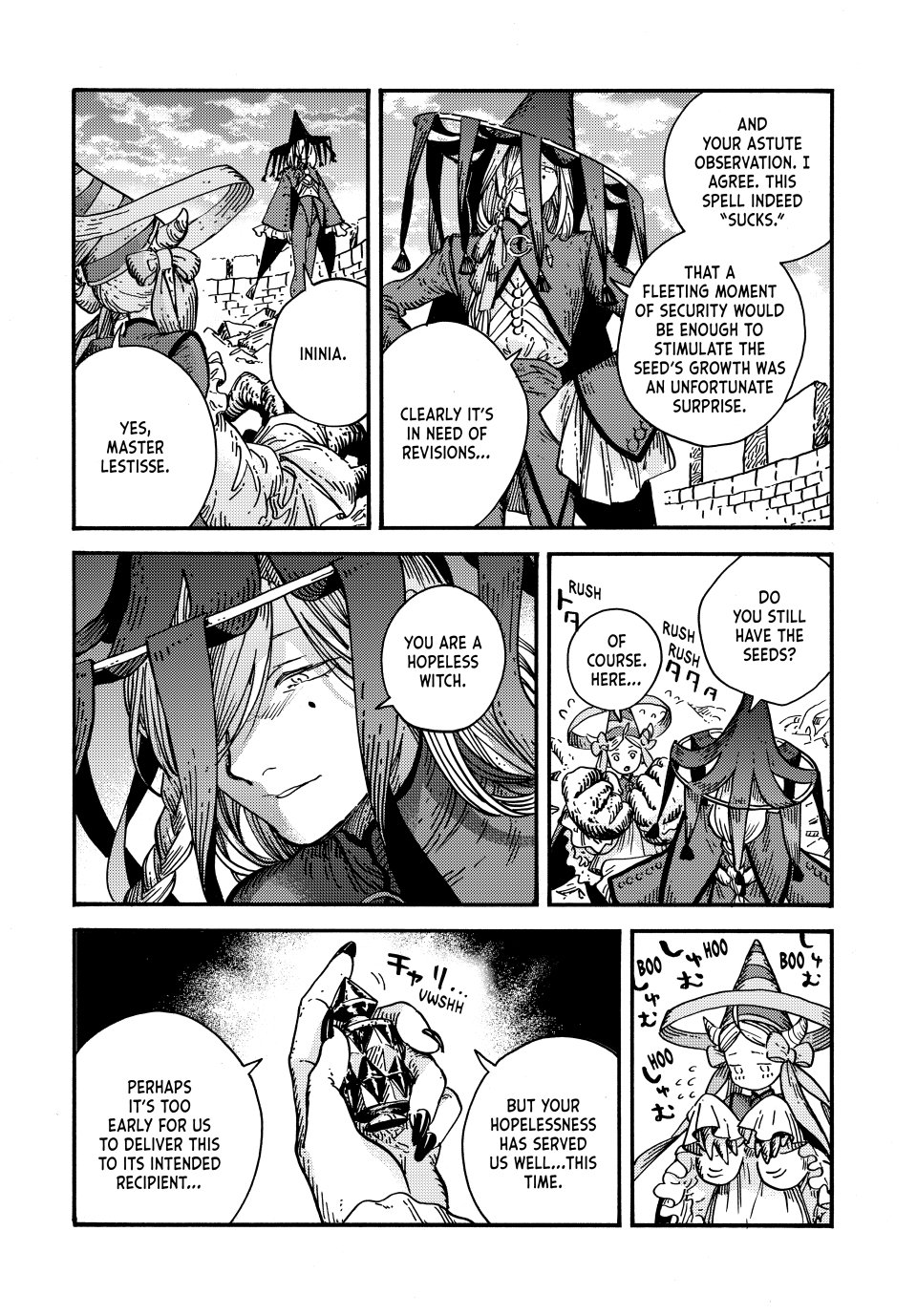 Tongari Booshi no Atorie chapter 87 page 22